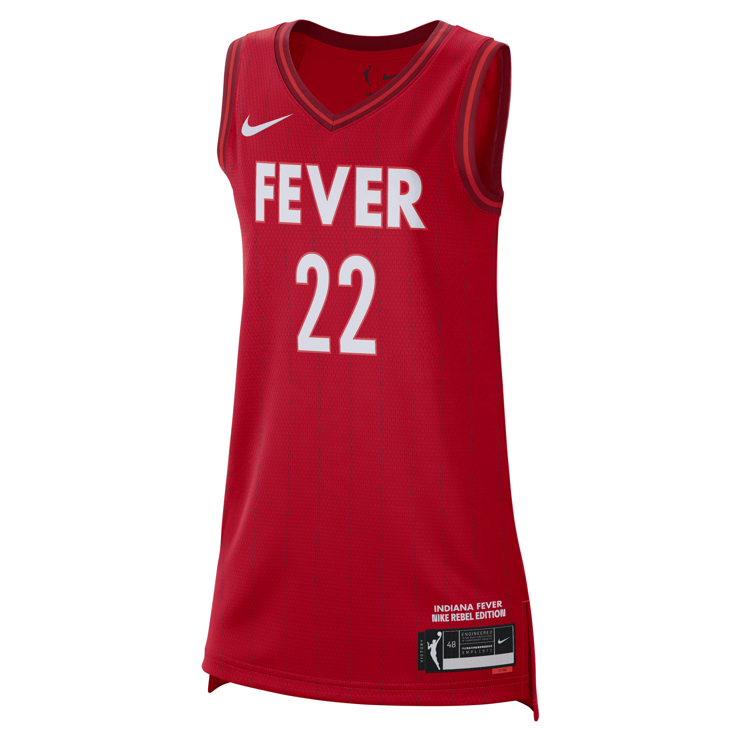 Nike Caitlin Clark Indiana Fever 2024 Women's Dri-fit Wnba Victory Jersey In Red