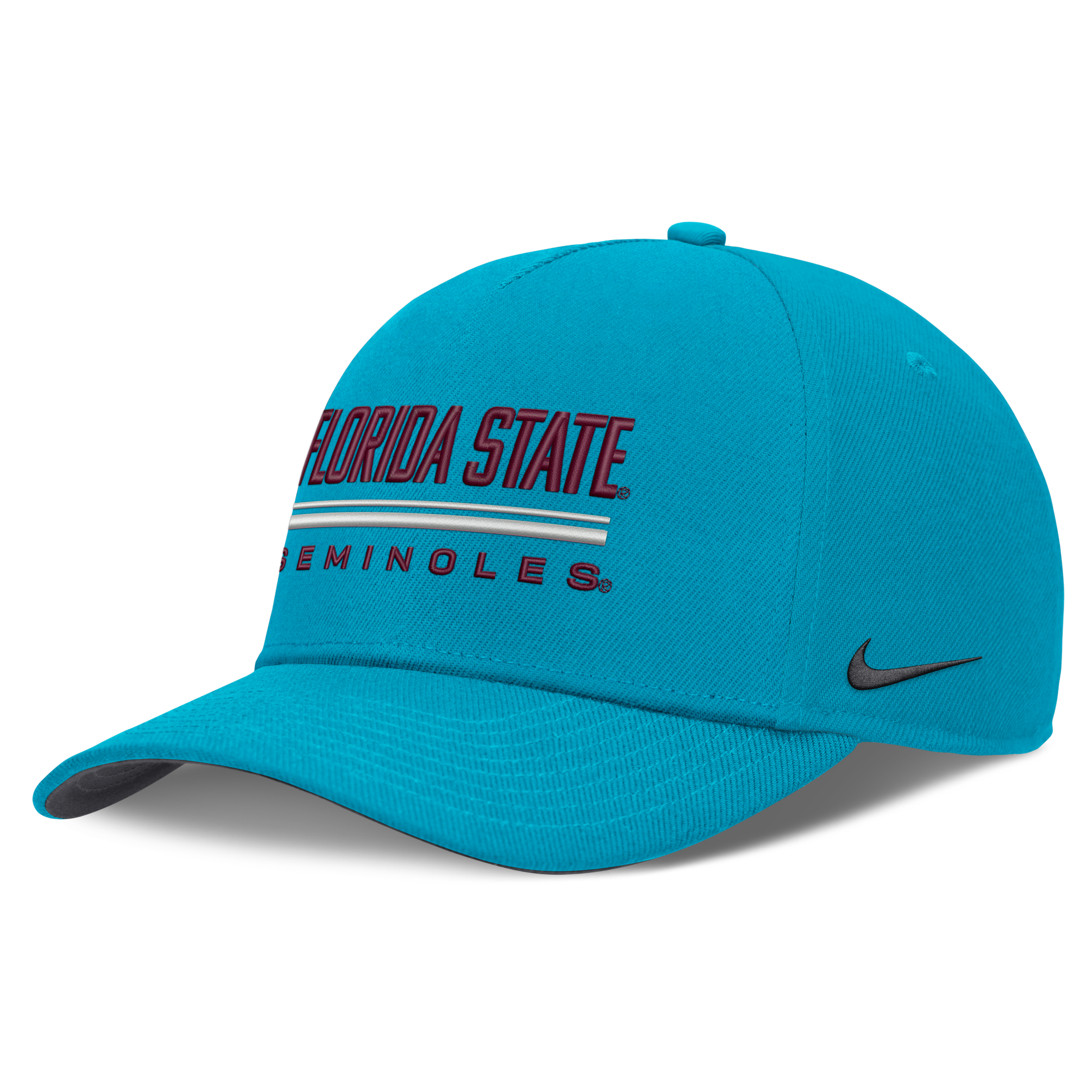 Florida State Sideline Practice Rise Nike Men's Dri-FIT College Adjustable Hat in Blue | NC064KBFTN-RKB