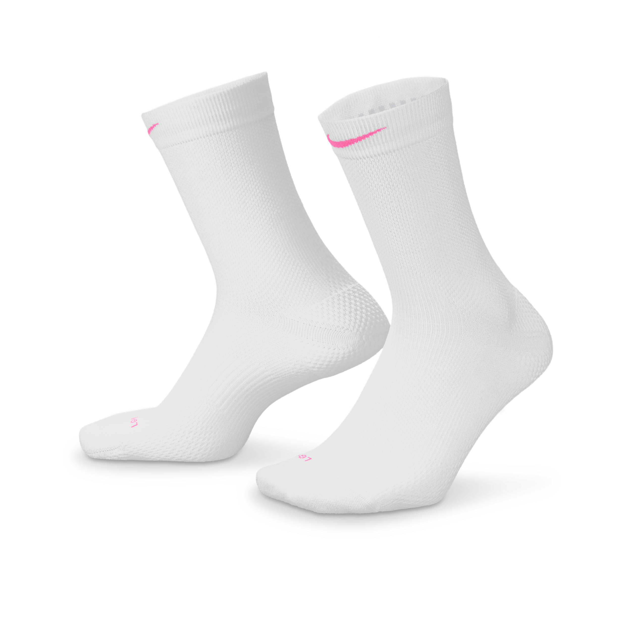 Nike Unisex Running Lightweight Crew Socks (1 Pair) In White