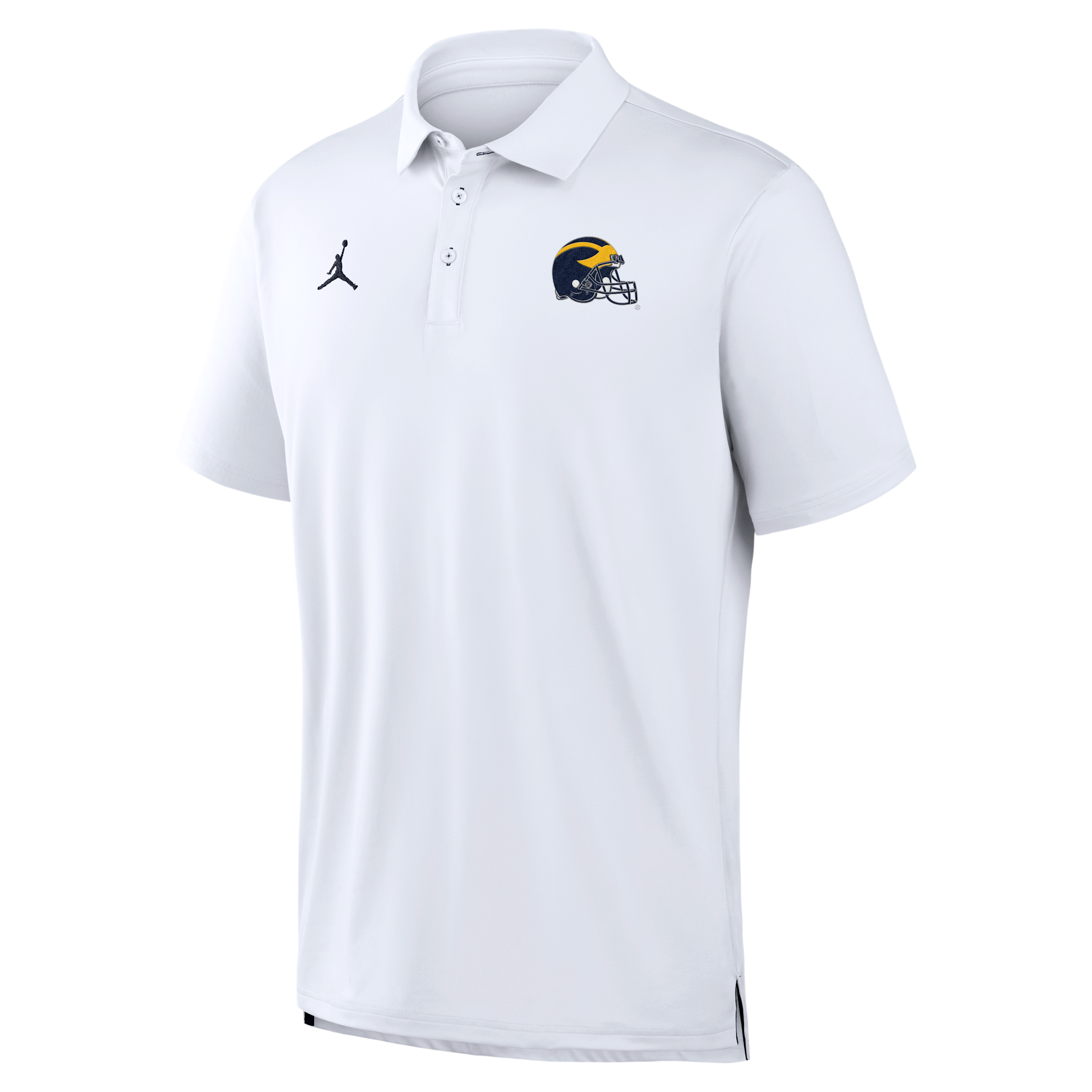 Men's Michigan Tour Jordan Brand Dri-FIT College Polo in White | 0JPF081KMWN-29Y