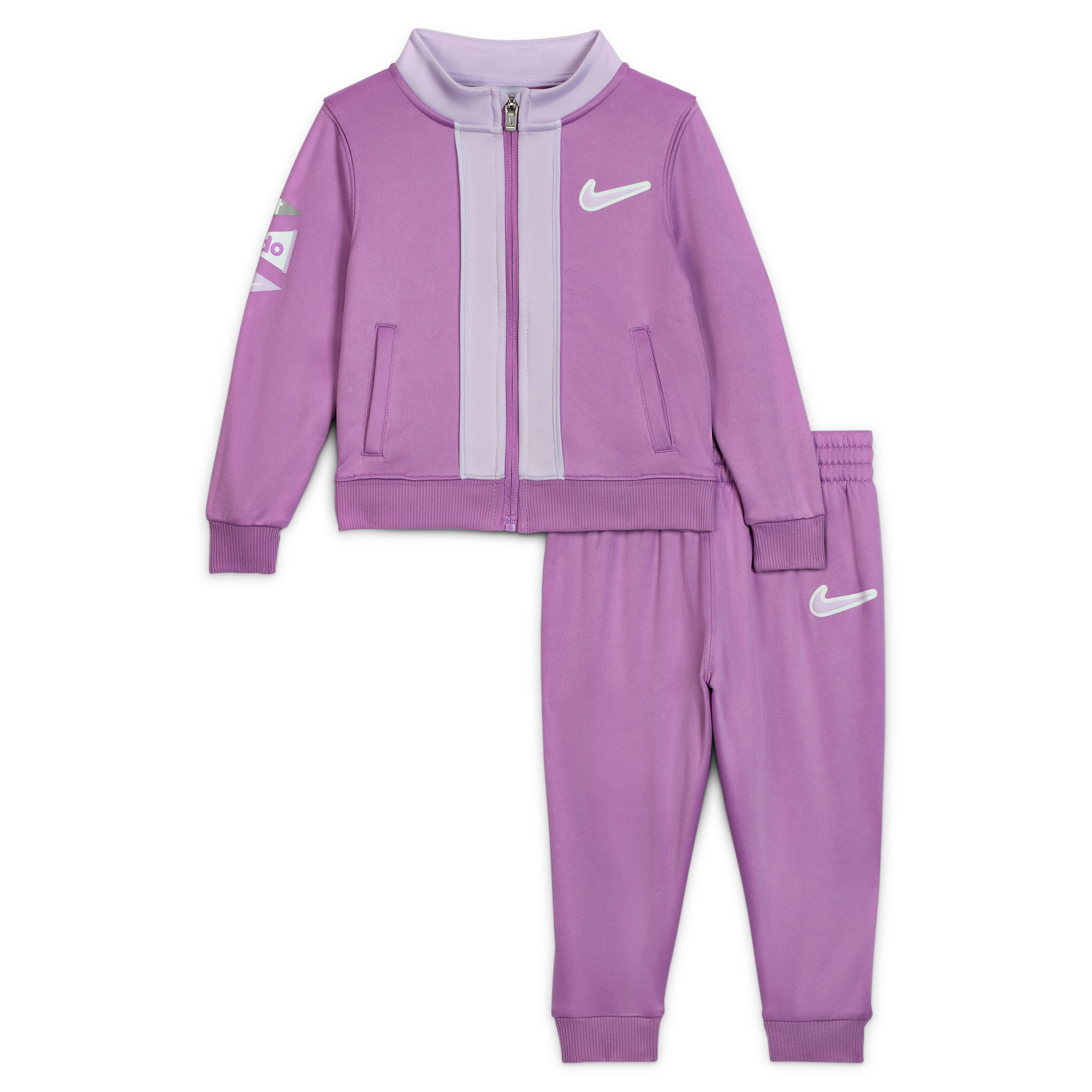 Nike Dri-fit E1d1 Baby Tracksuit In Pink