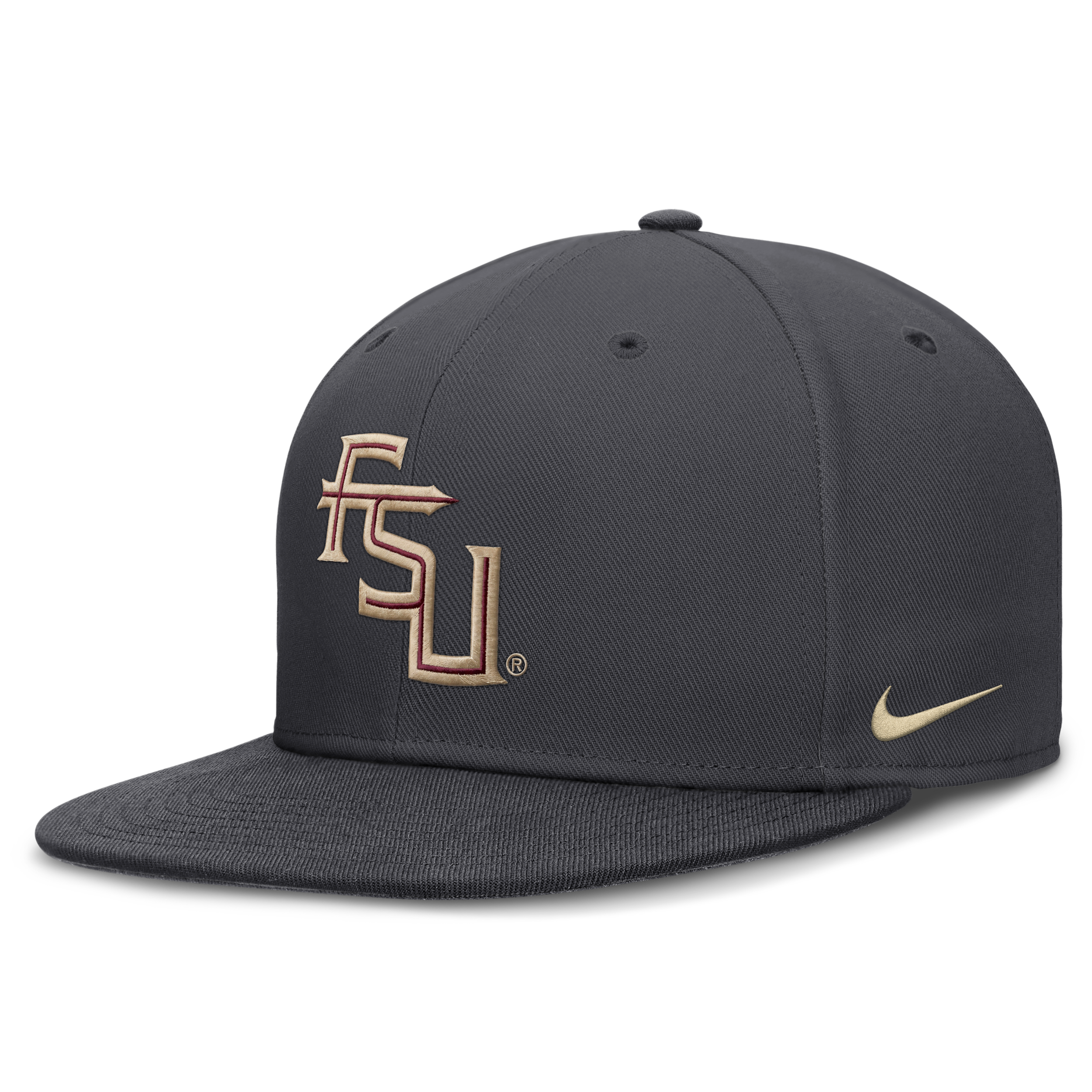 Florida State Pro Nike Men's Dri-FIT College Fitted Hat in Grey | NC1106FFTN-V93