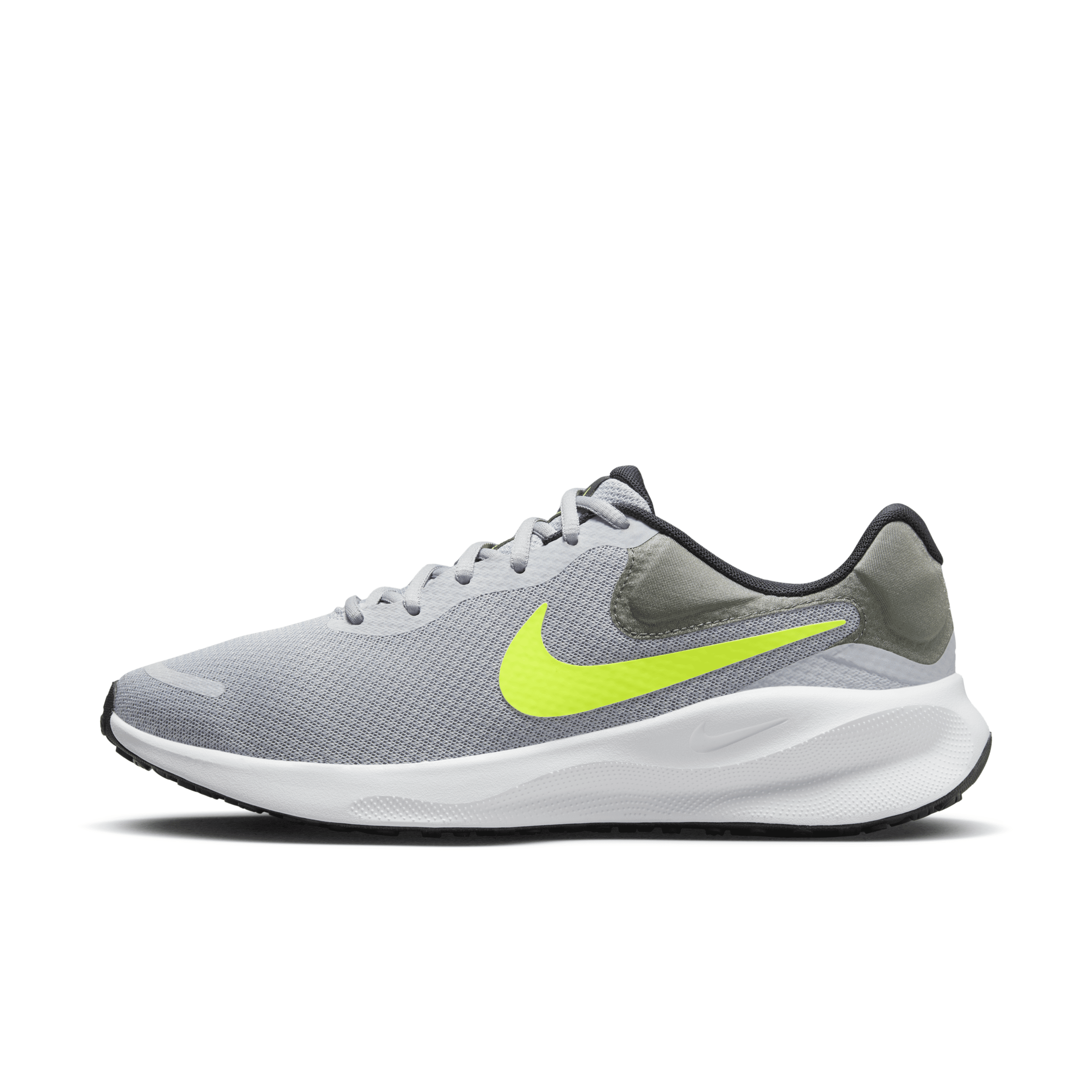Nike Men's Revolution 7 Running Sneakers From Finish Line In Grey