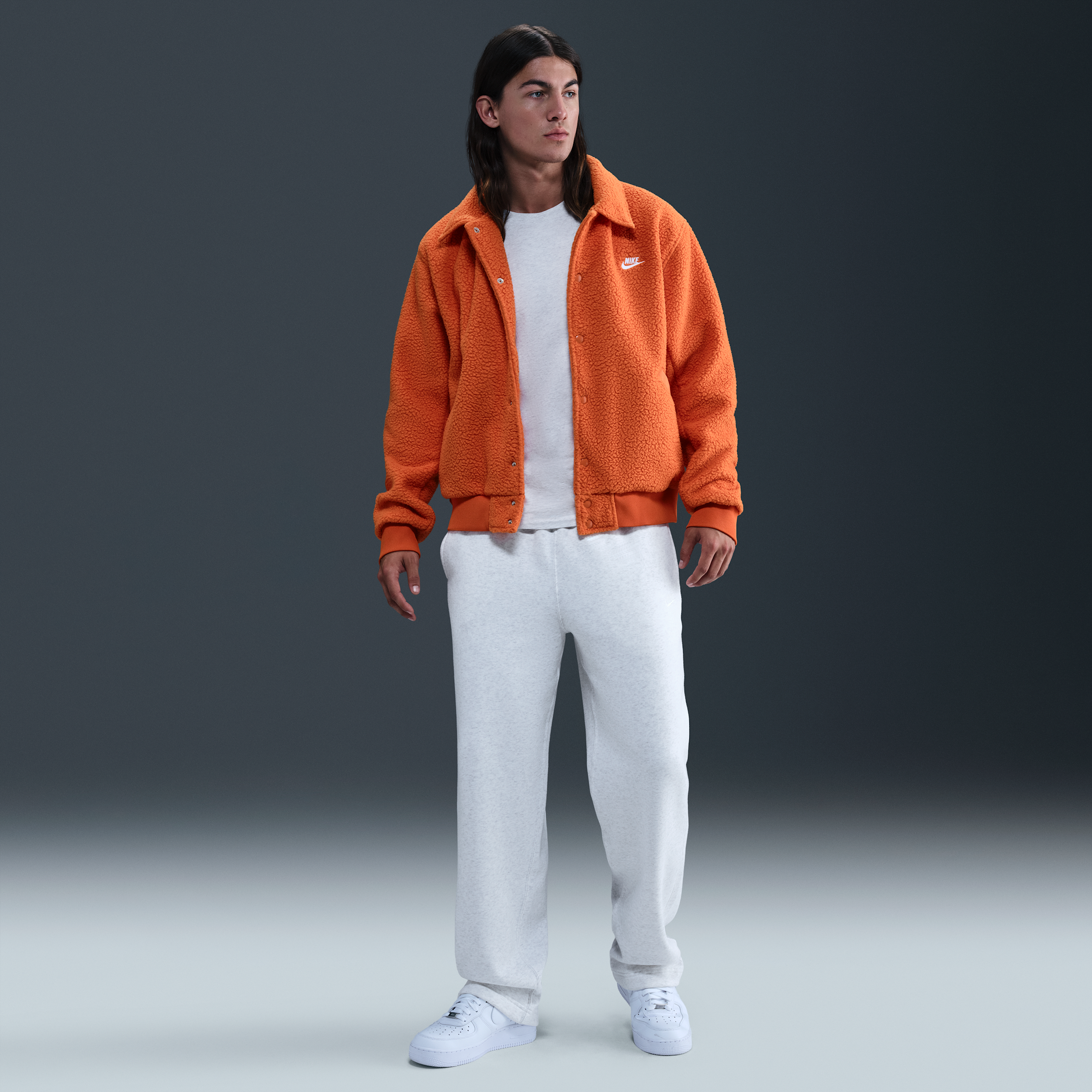 Nike Men's  Sportswear Club Fleece Bungee Pants In Orange