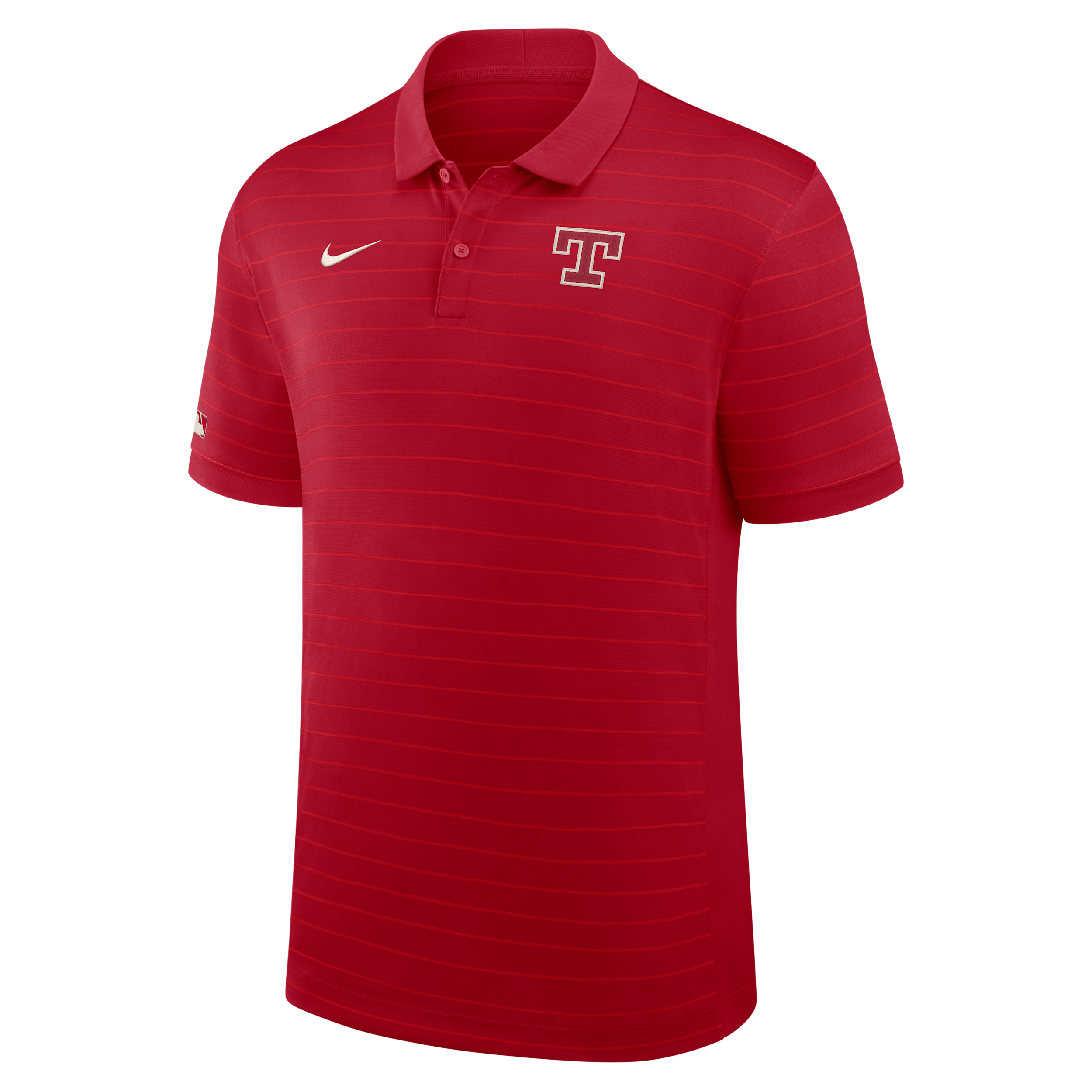 Nike Men's Red Texas Rangers 2026 City Connect Authentic Collection Striped Victory Dri-fit Polo Shirt - Red