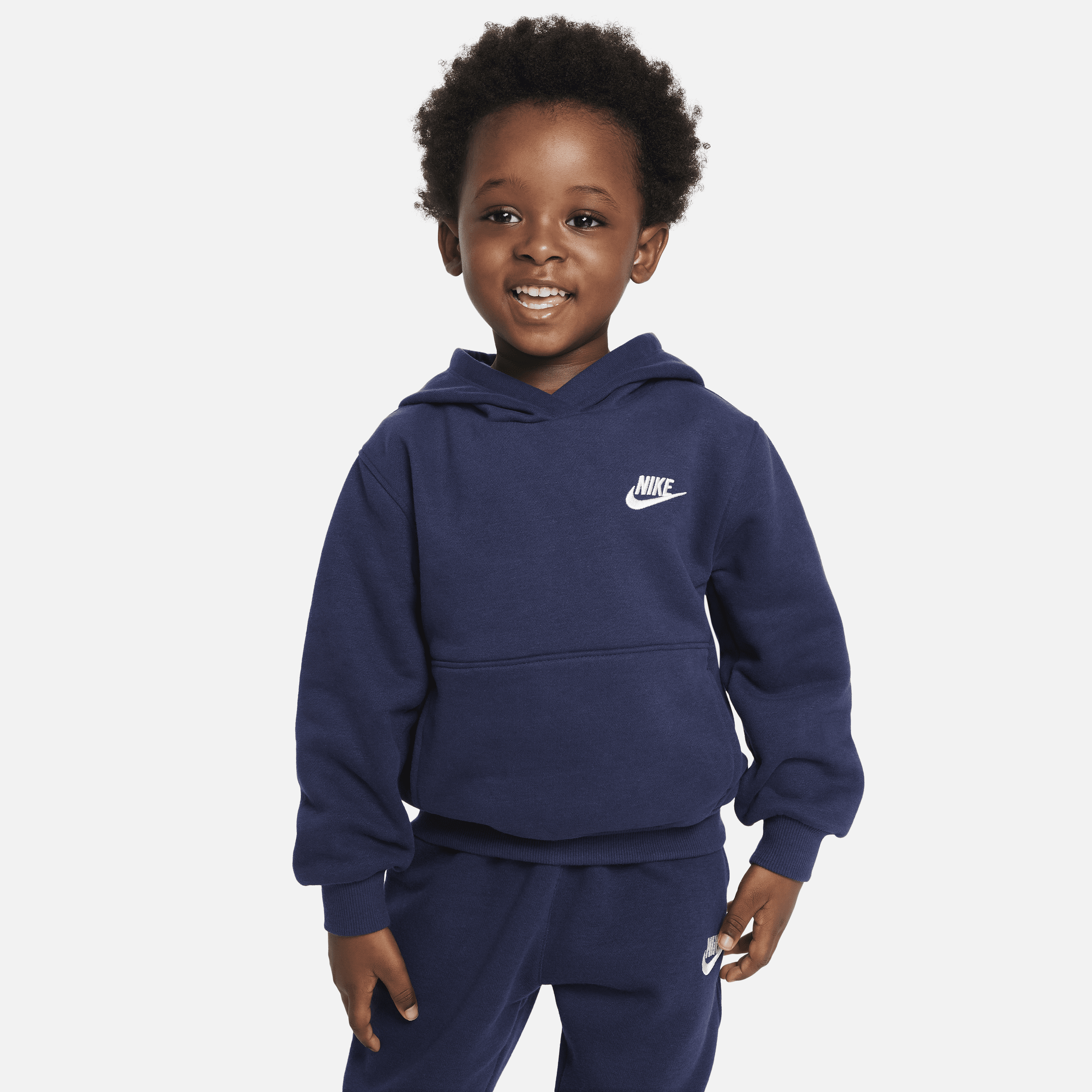 Nike Sportswear Club Toddler Fleece Pullover Hoodie in Blue 76L088-U90 30$