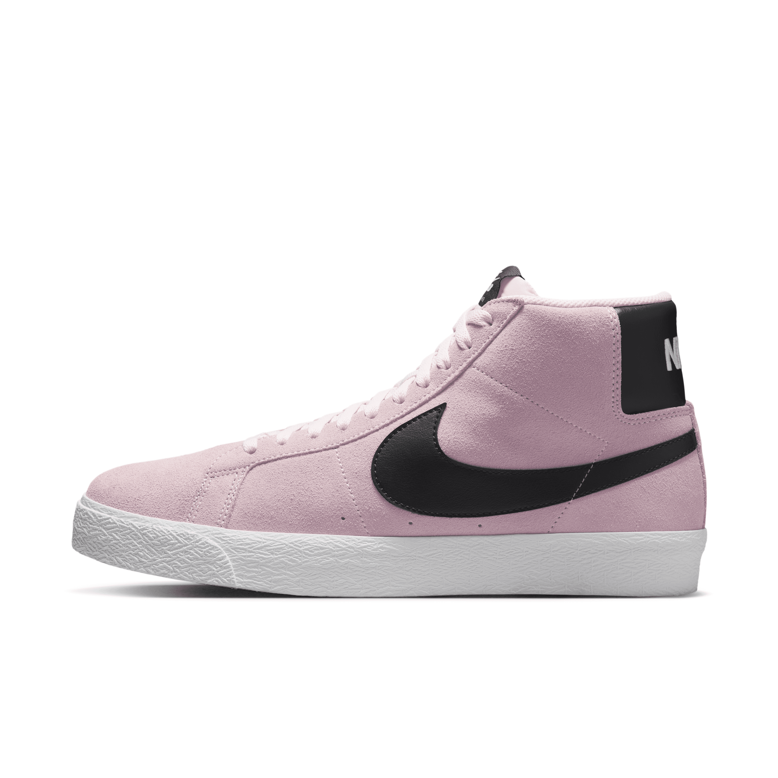 Nike Unisex Sb Zoom Blazer Mid Skate Shoes In Pink