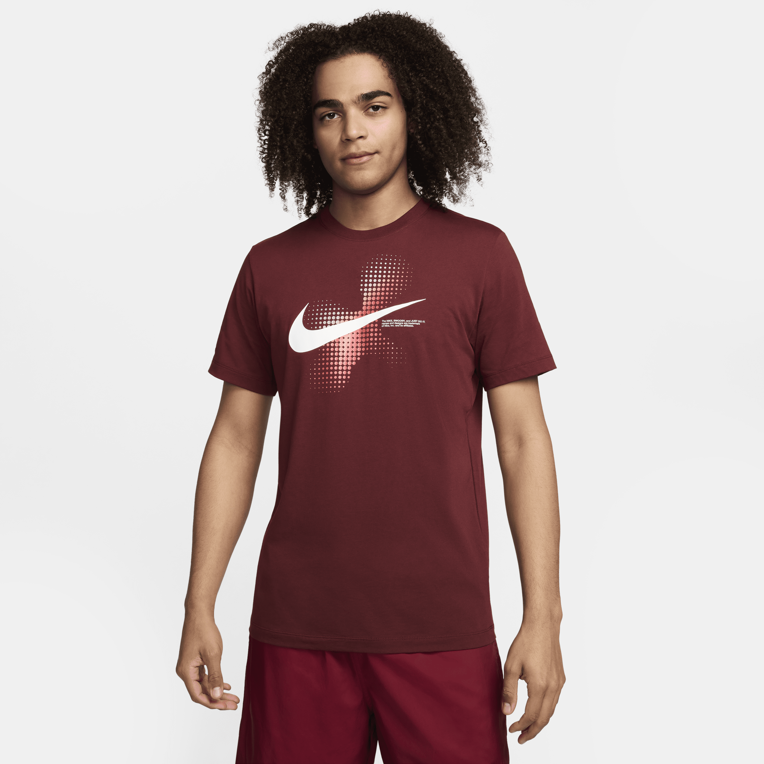 Shop Nike Men's  Sportswear T-shirt In Red