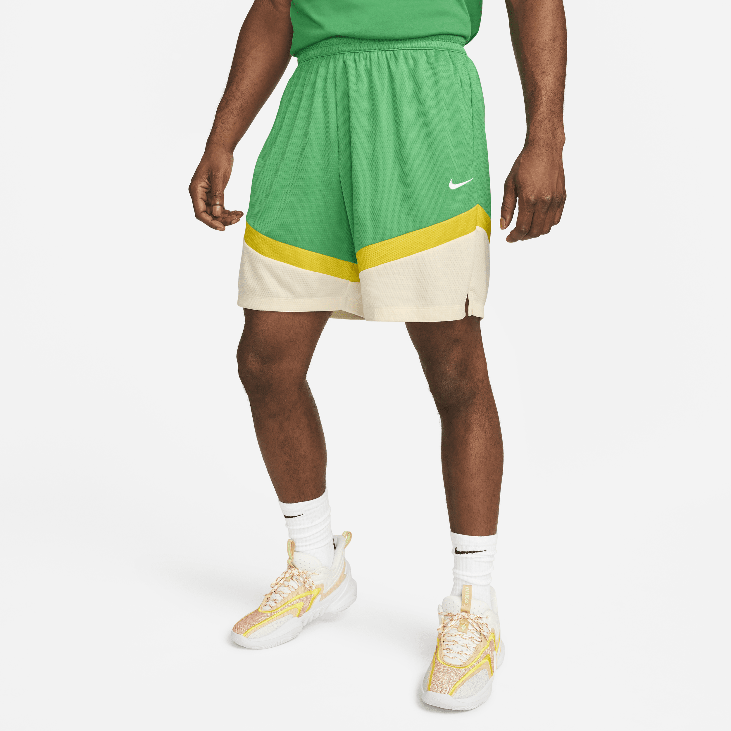 Nike Men's Icon Dri-fit 8" Basketball Shorts In Green