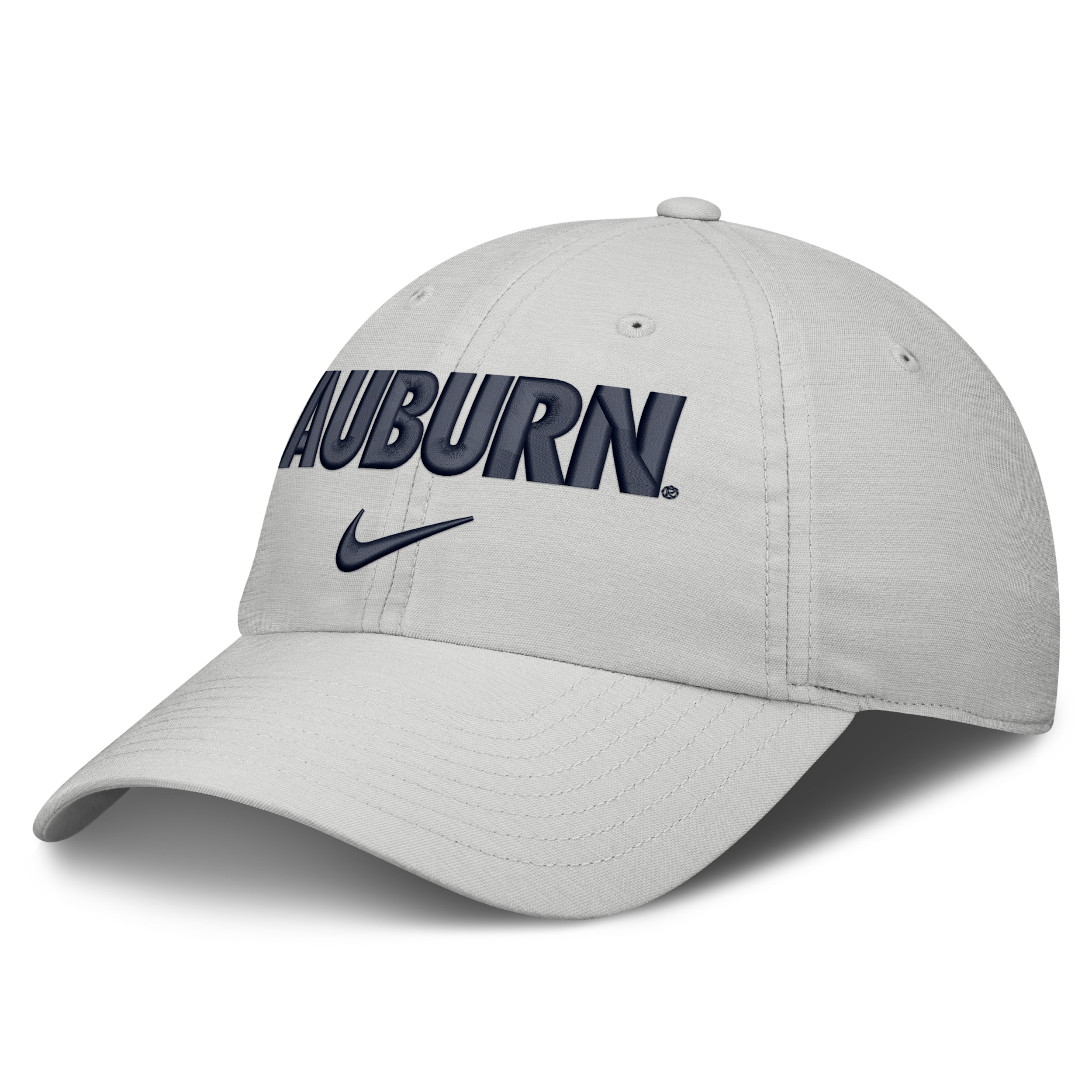 Auburn Sideline Club Practice Nike Unisex College Adjustable Hat in Grey | NC1O0BBAUN-X5H