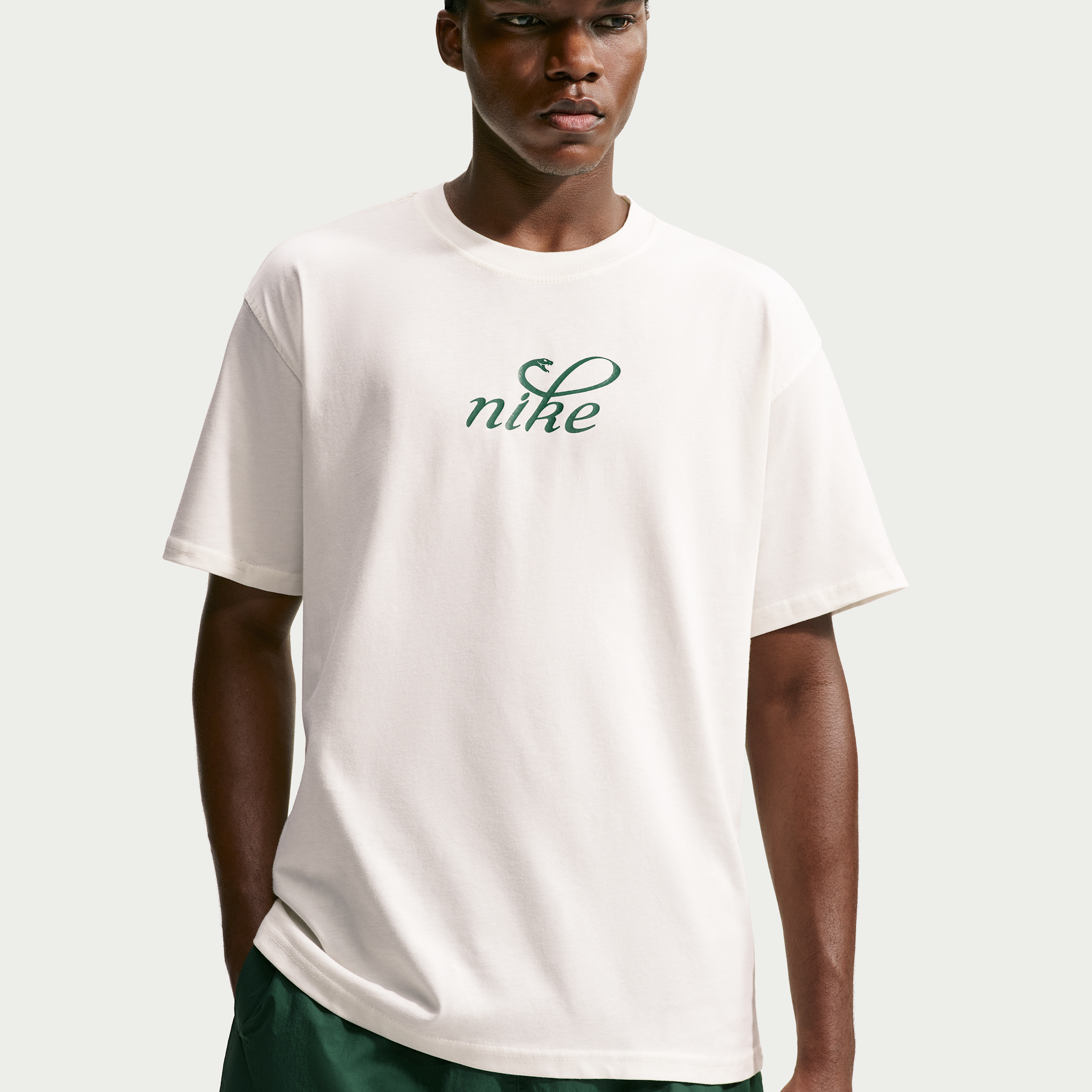 Men's Nike Sportswear T-Shirt in White | IR6997-133