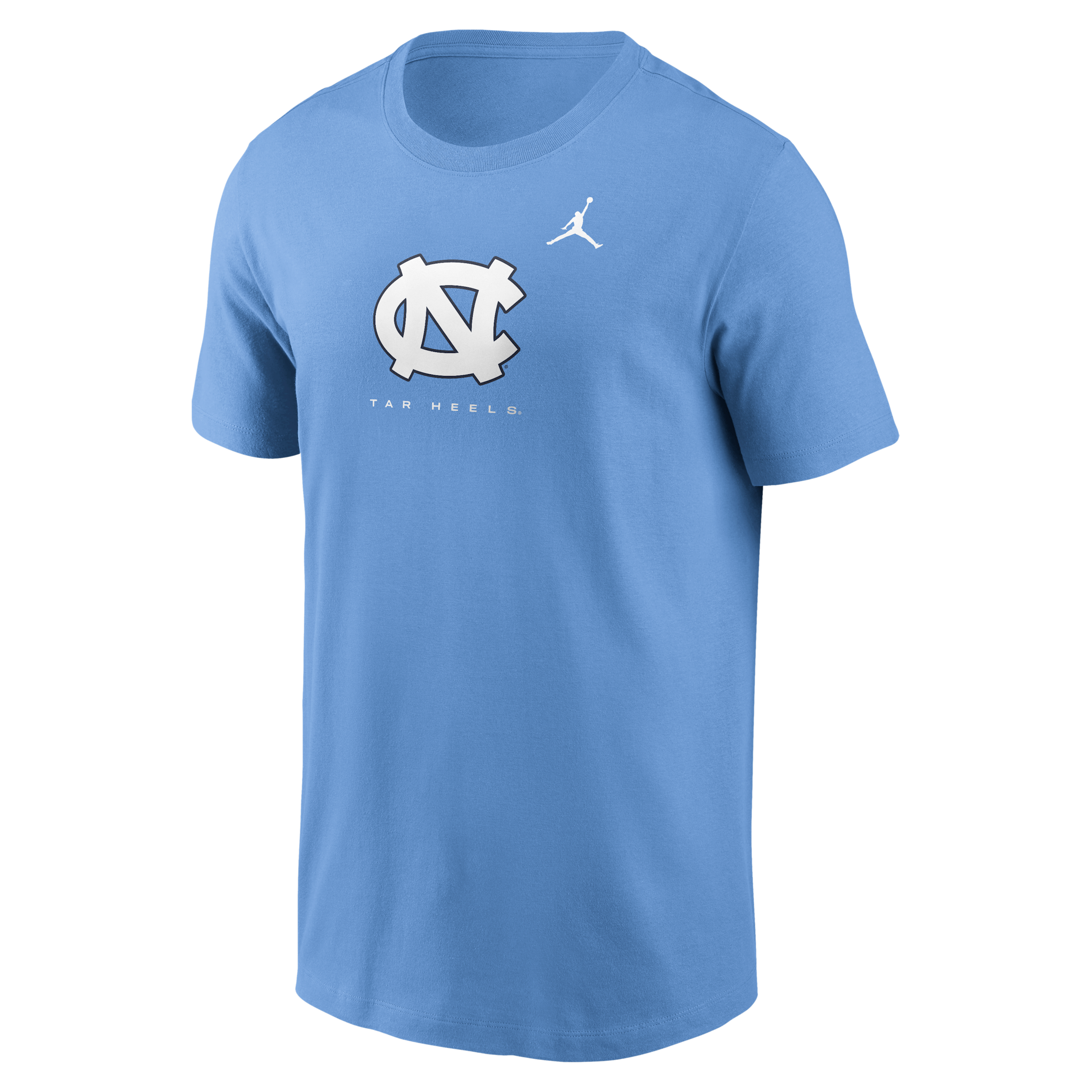 Men's North Carolina Courtside Jordan Brand Dri-FIT College T-Shirt in Blue | 0JET4EYNCN-L7G