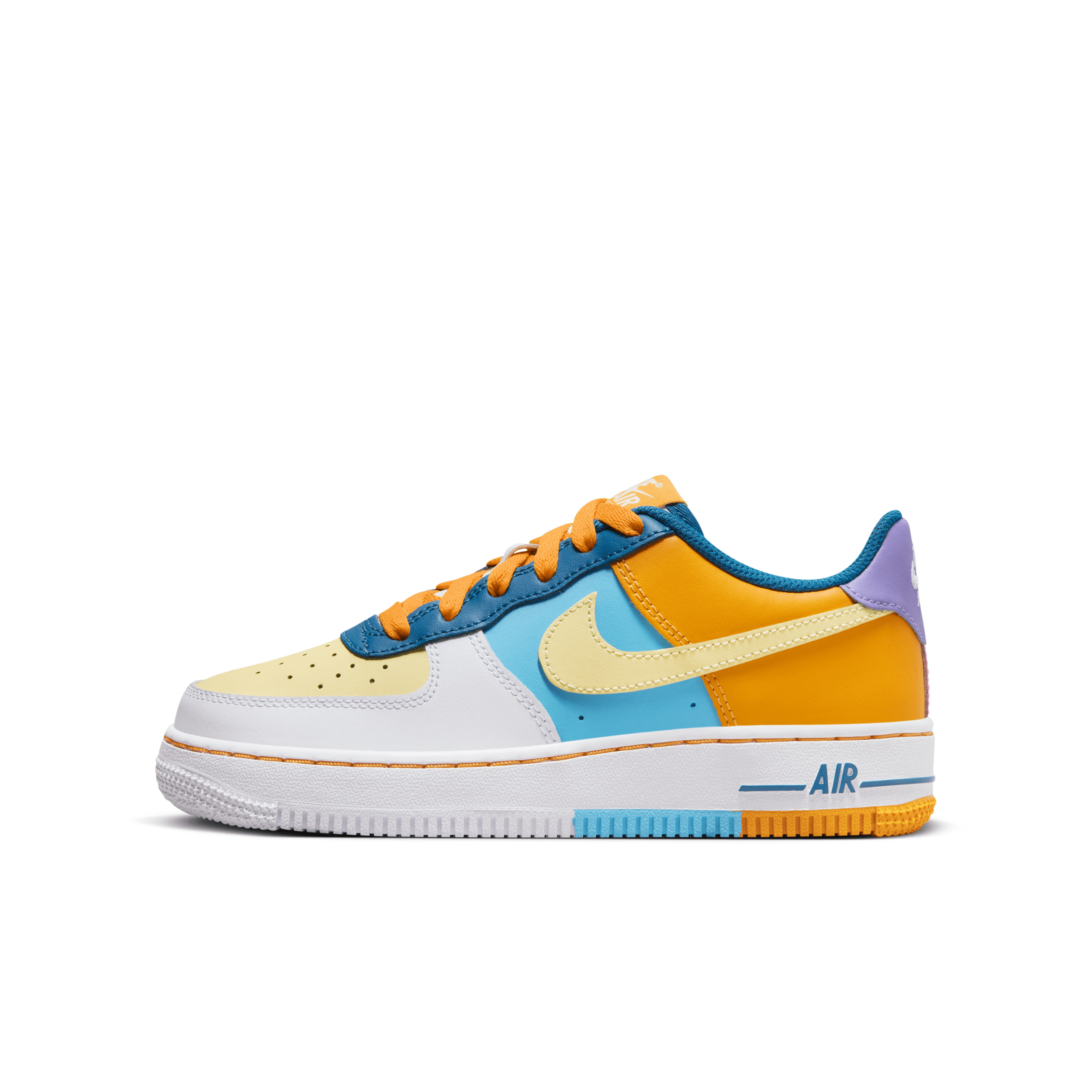 Nike Air Force 1 Lv8 Big Kids' Shoes In Multicolor