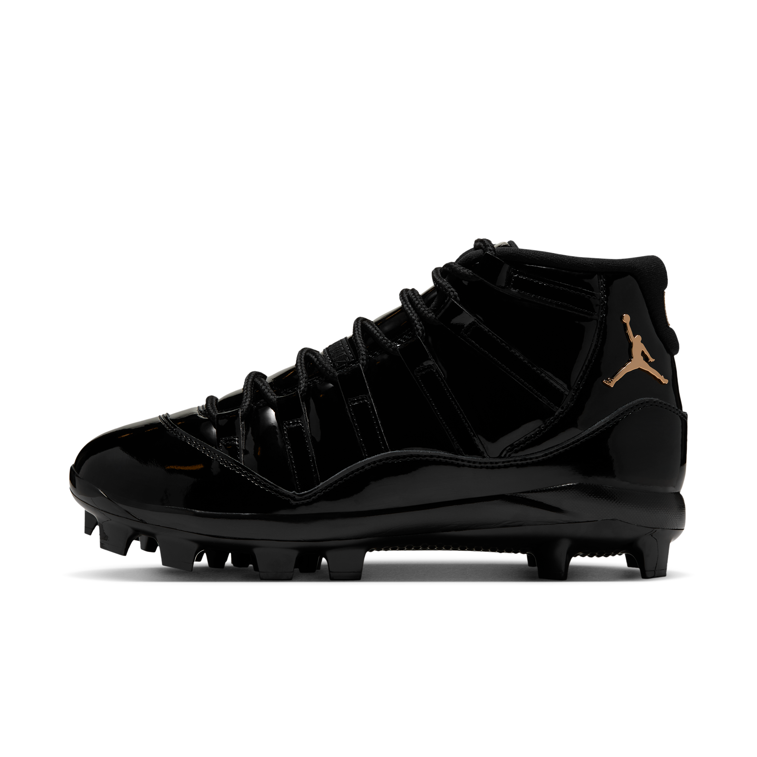 Men's Jordan Retro MCS Baseball Cleats in Black | HM7326-001
