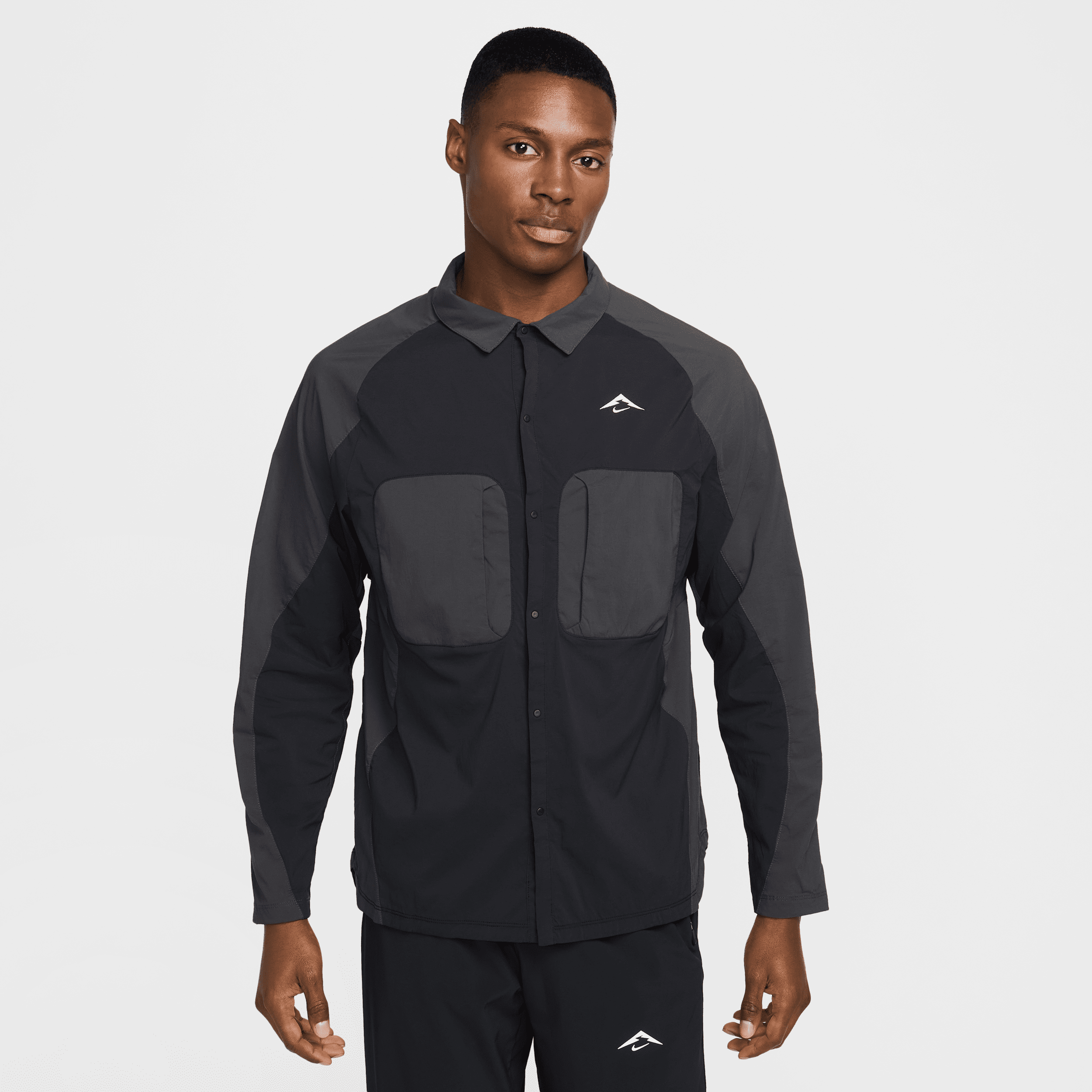Nike Men's Trail Dri-fit Adv Uv Running Shirt Jacket