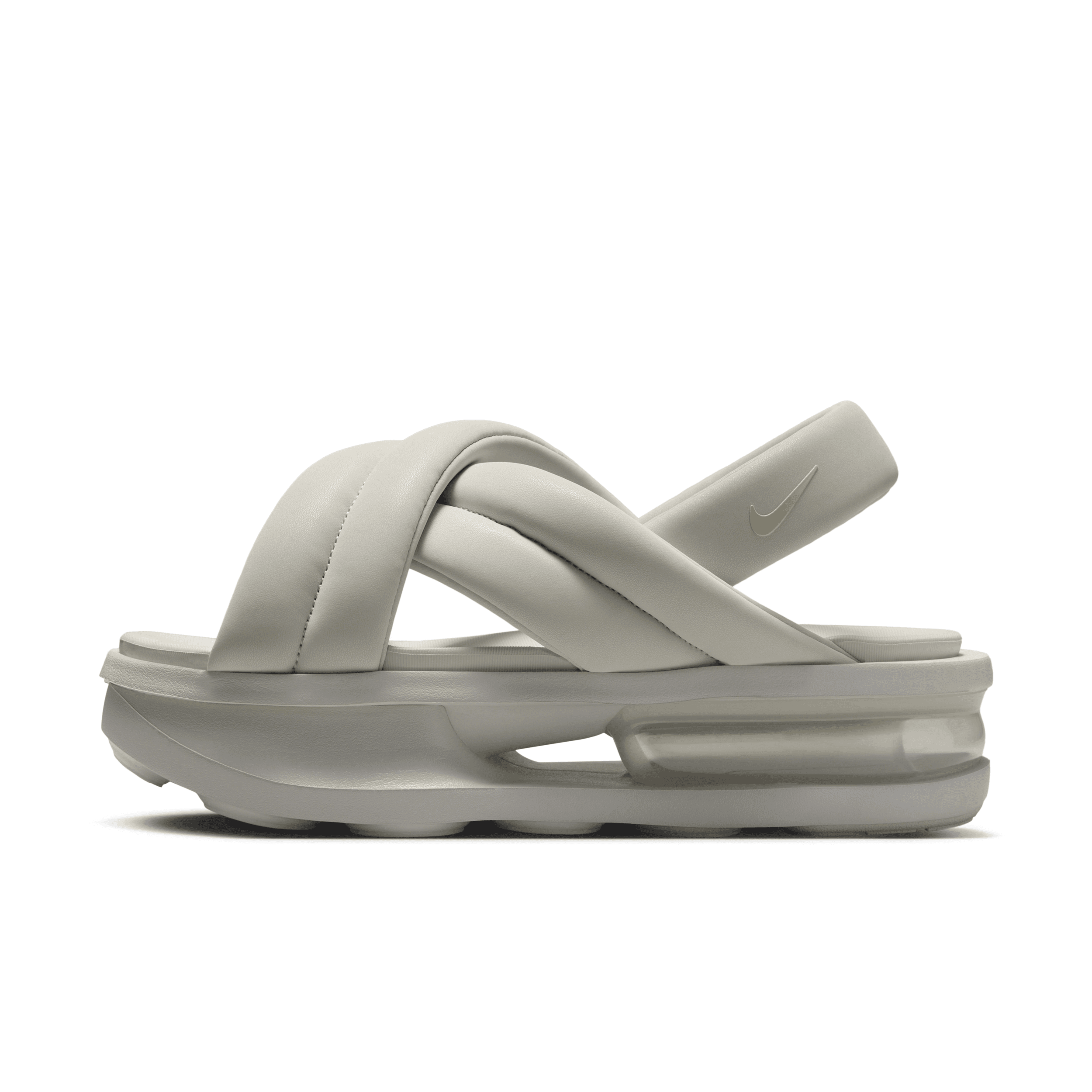 Shop Nike Women's Air Max Isla Sandals In Grey