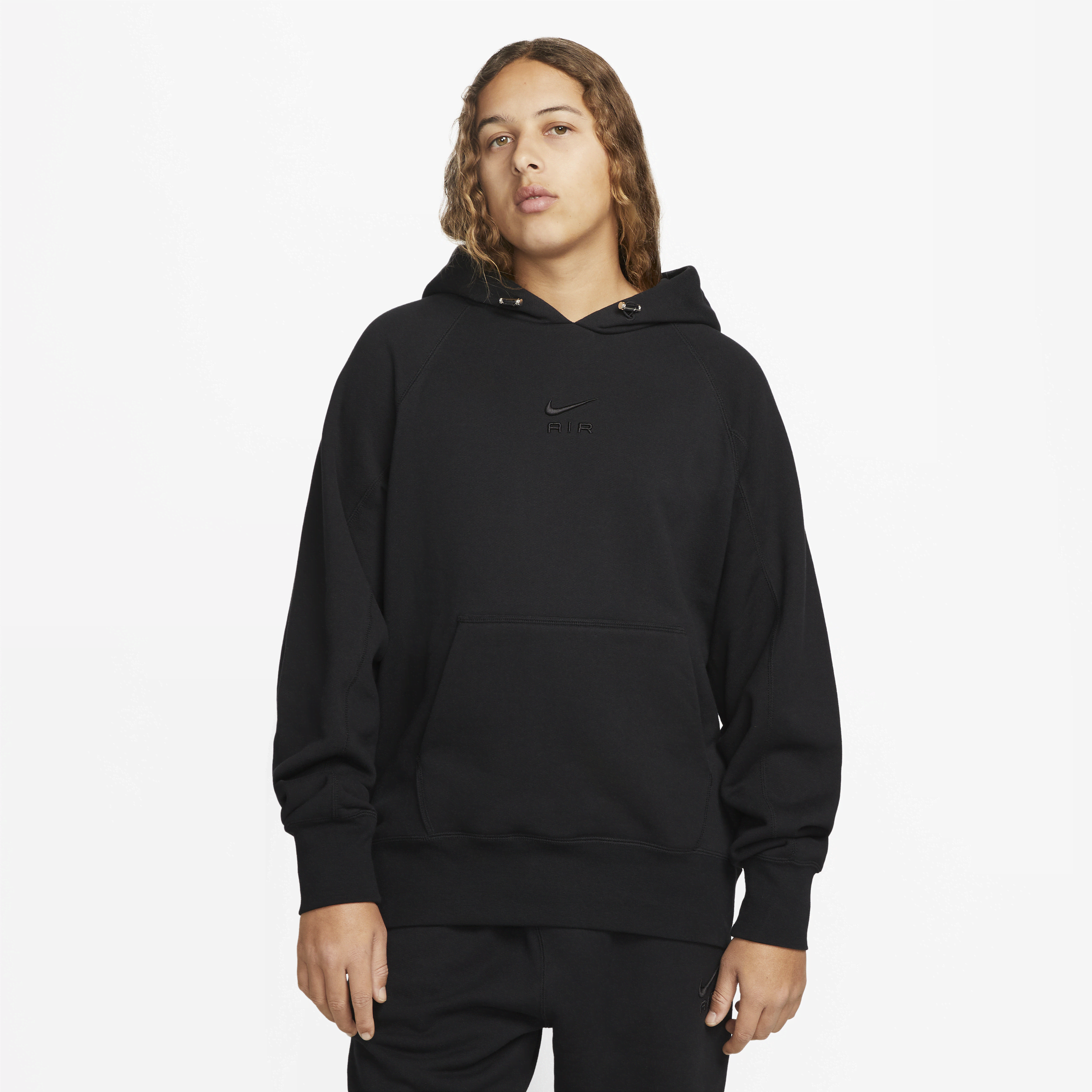 NIKE MEN'S  SPORTSWEAR AIR FRENCH TERRY PULLOVER HOODIE,1000522354