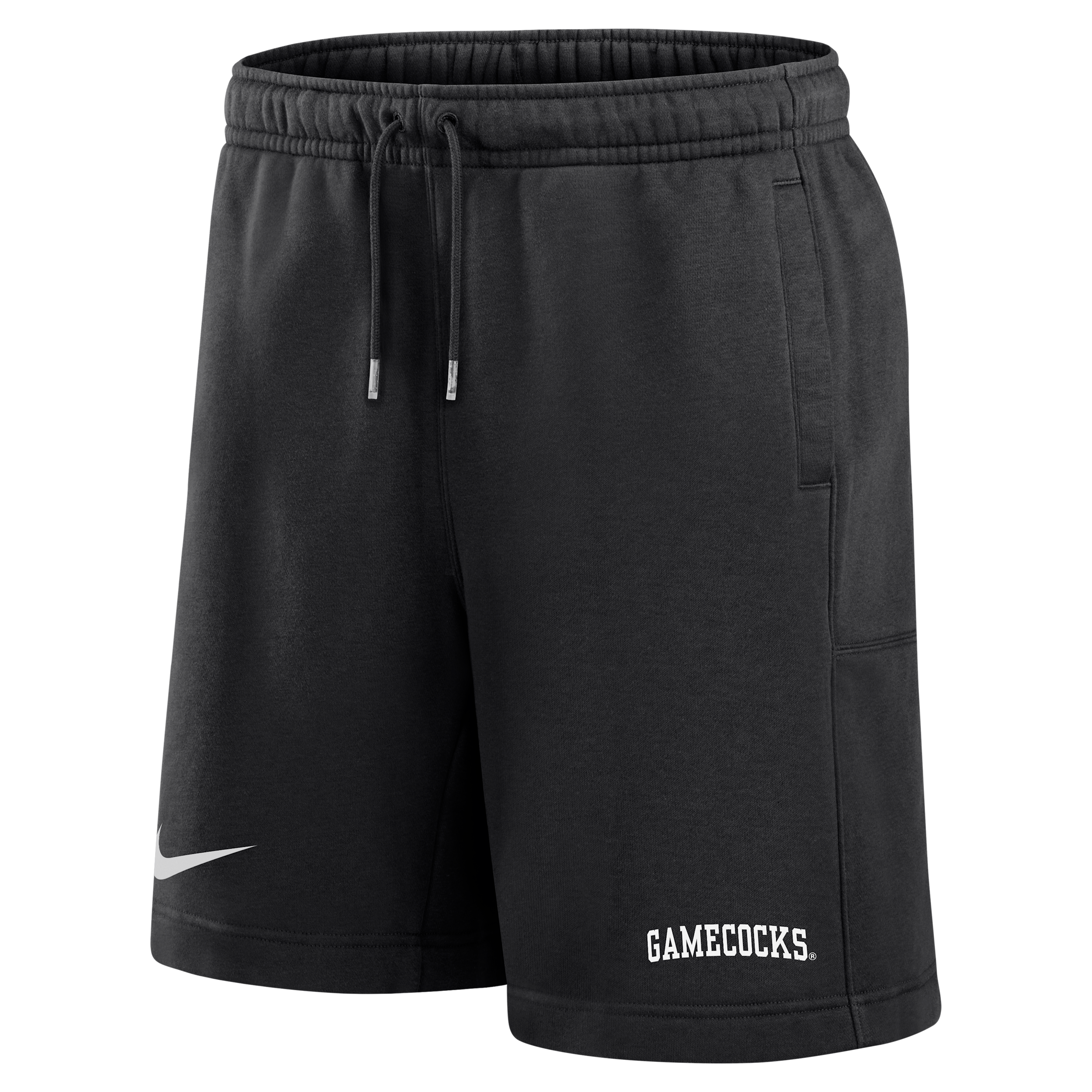 South Carolina Gamecocks Club Nike Men's Fleece Shorts in Black | M73891P401SCAR-BLK