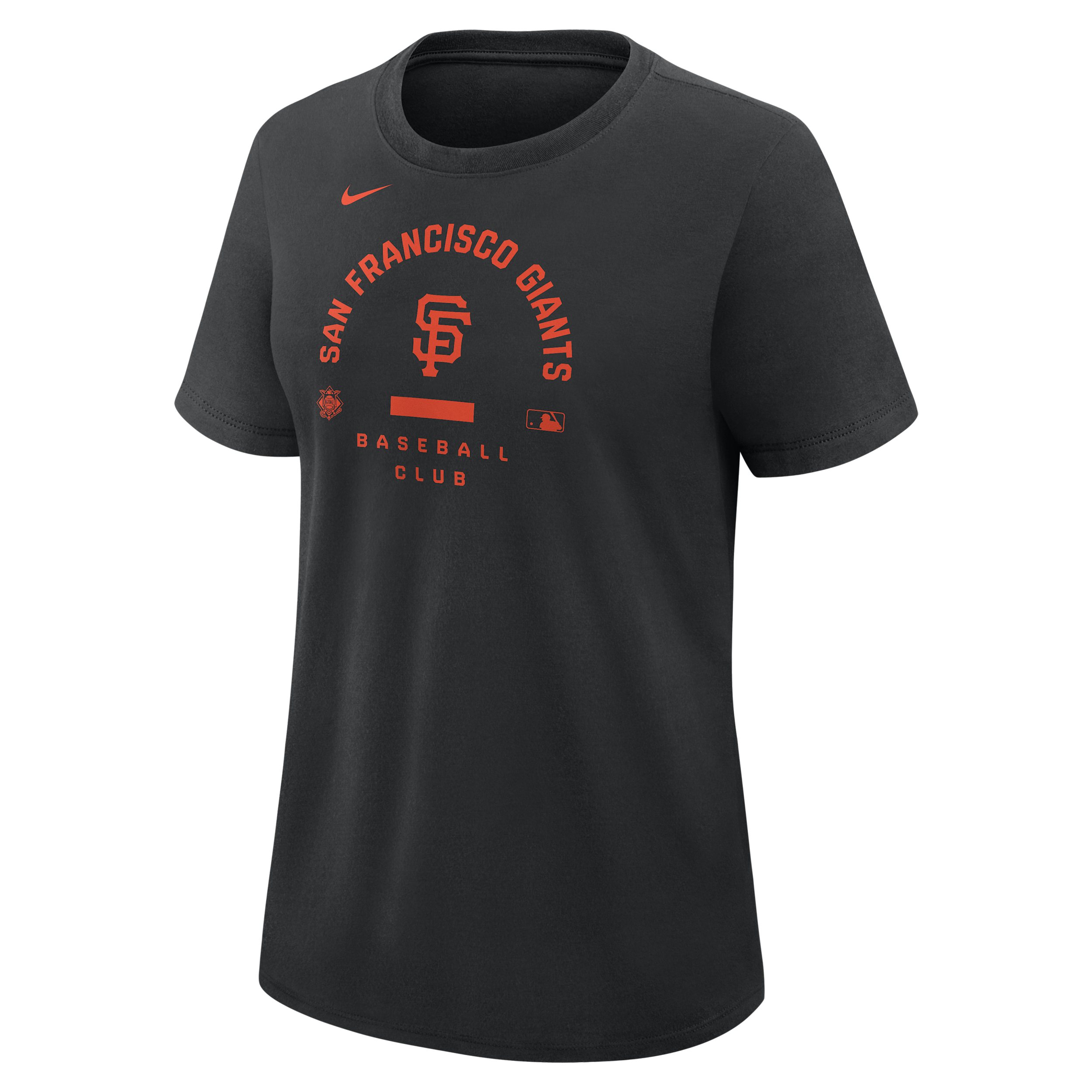 San Francisco Giants Authentic Collection Early Work Nike Women's Dri-FIT MLB T-Shirt in Black | 03N800AGIA-HXK