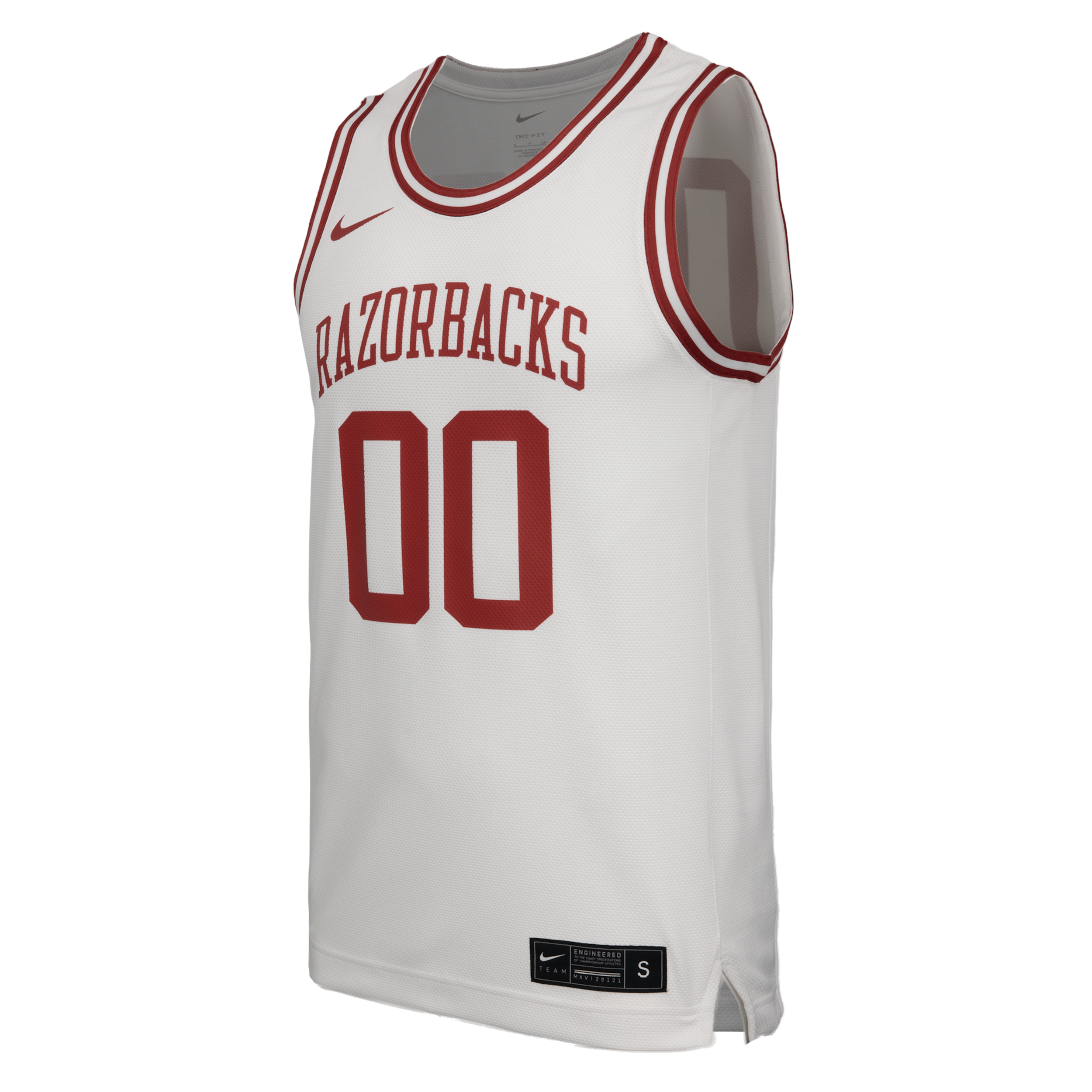 Arkansas Basketball Nike Men's College Replica Jersey in White | P32818ARKS25-WHT