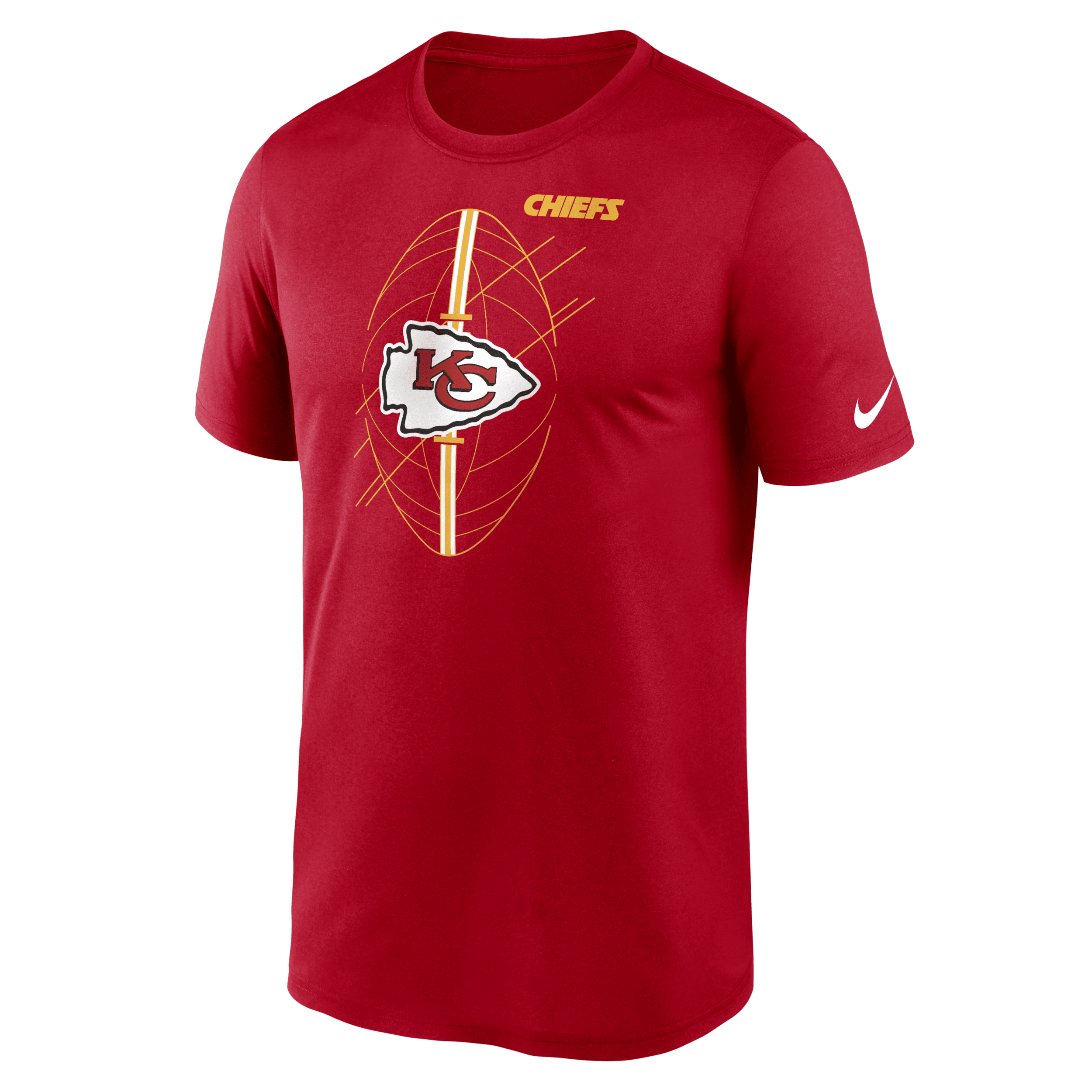 Nike Red Kansas City Chiefs Legend Icon Performance T-shirt In Red