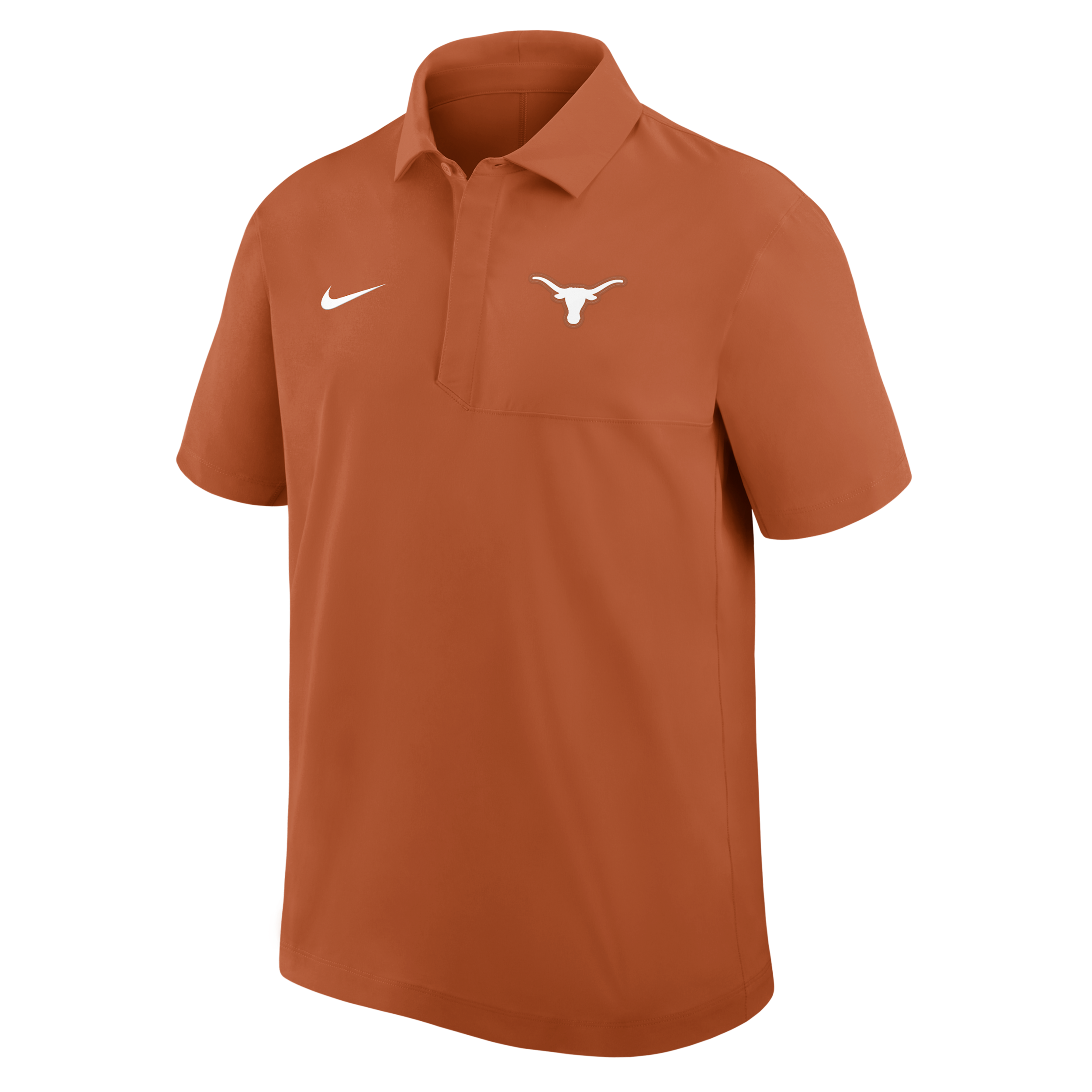 Nike Texas  Men's Dri-fit College Polo In Brown