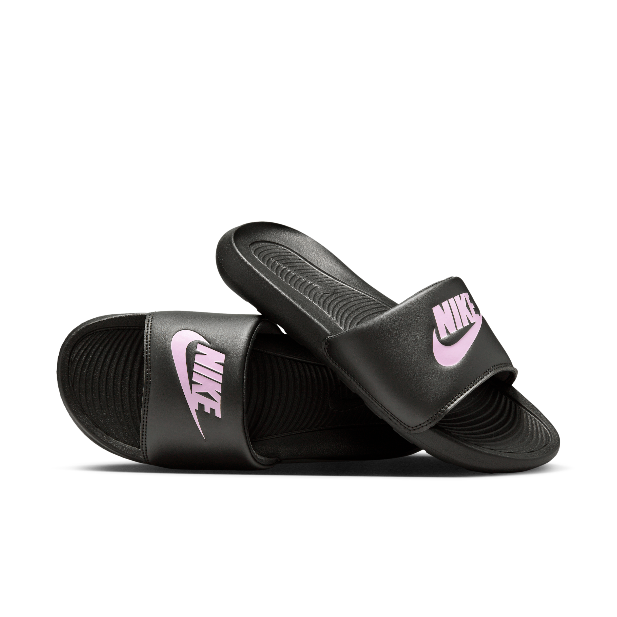 Nike Women's Victori One Slides in Black | CN9677-002