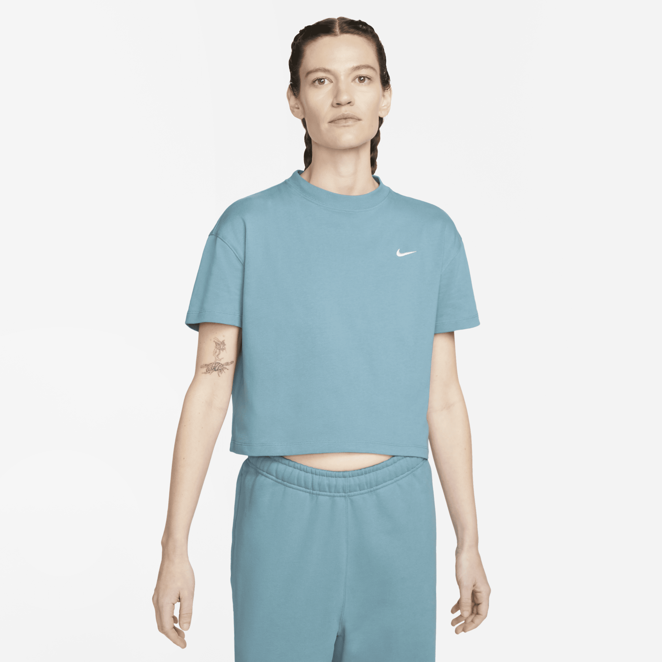 Nike Women's Solo Swoosh T-shirt In Blue