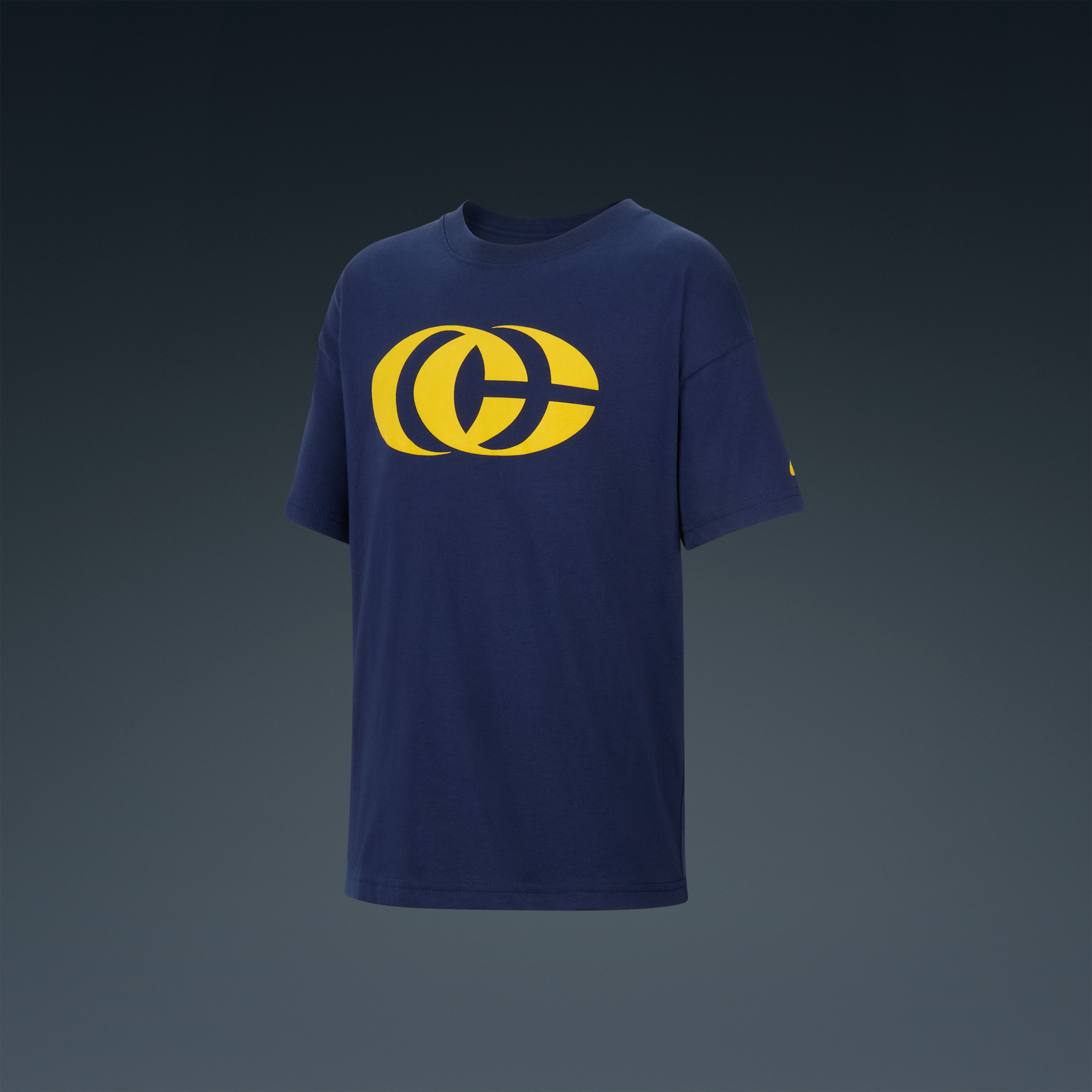 Nike Caitlin Clark Kids' Basketball Max90 T-shirt In Blue