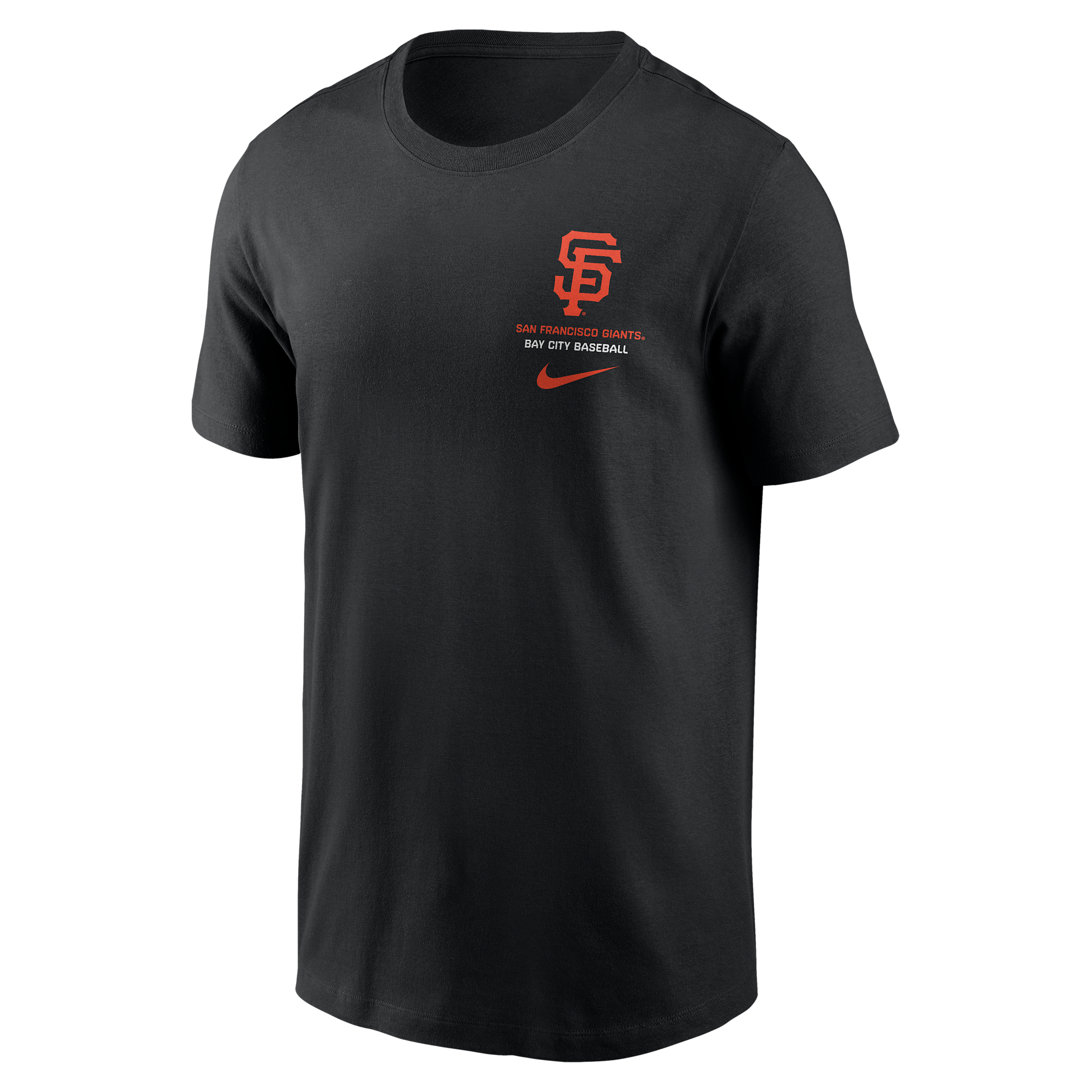 San Francisco Giants 2-Hit Nike Men's MLB T-Shirt in Black | N19900AGIA-1DJ