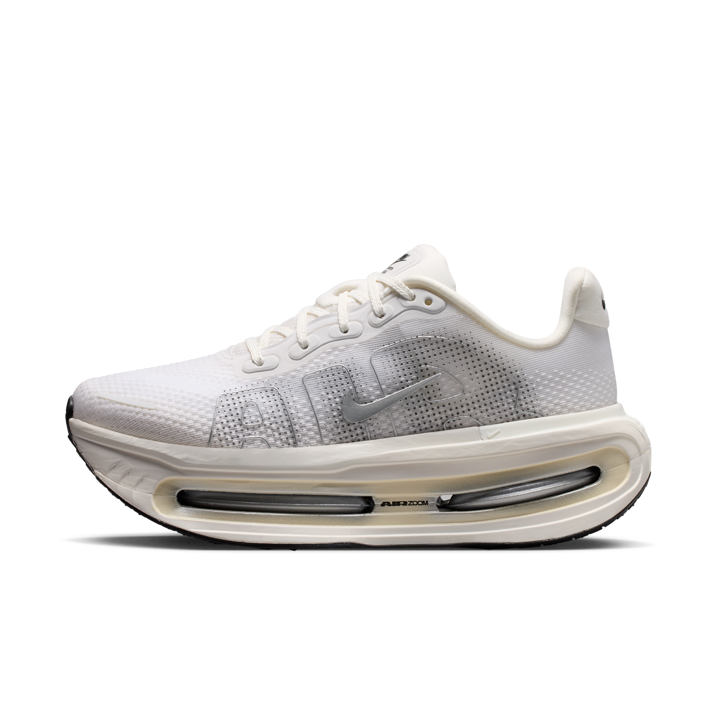 Nike Women's Vomero Premium Running Shoes, Size 9.5, Summit White/Metallic Silver/Sail