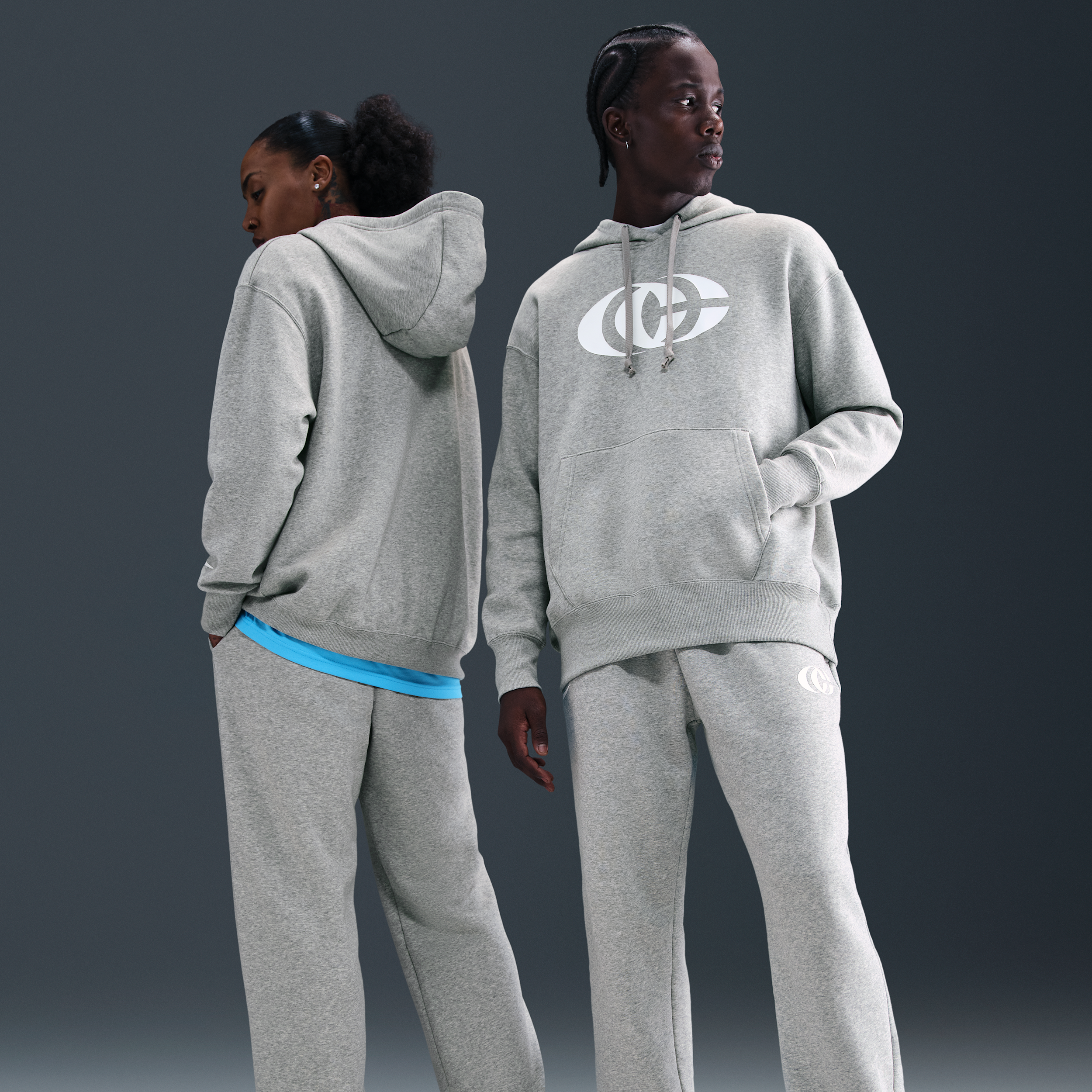 Nike Caitlin Clark  Women's Basketball Phoenix Fleece Pants In Gray
