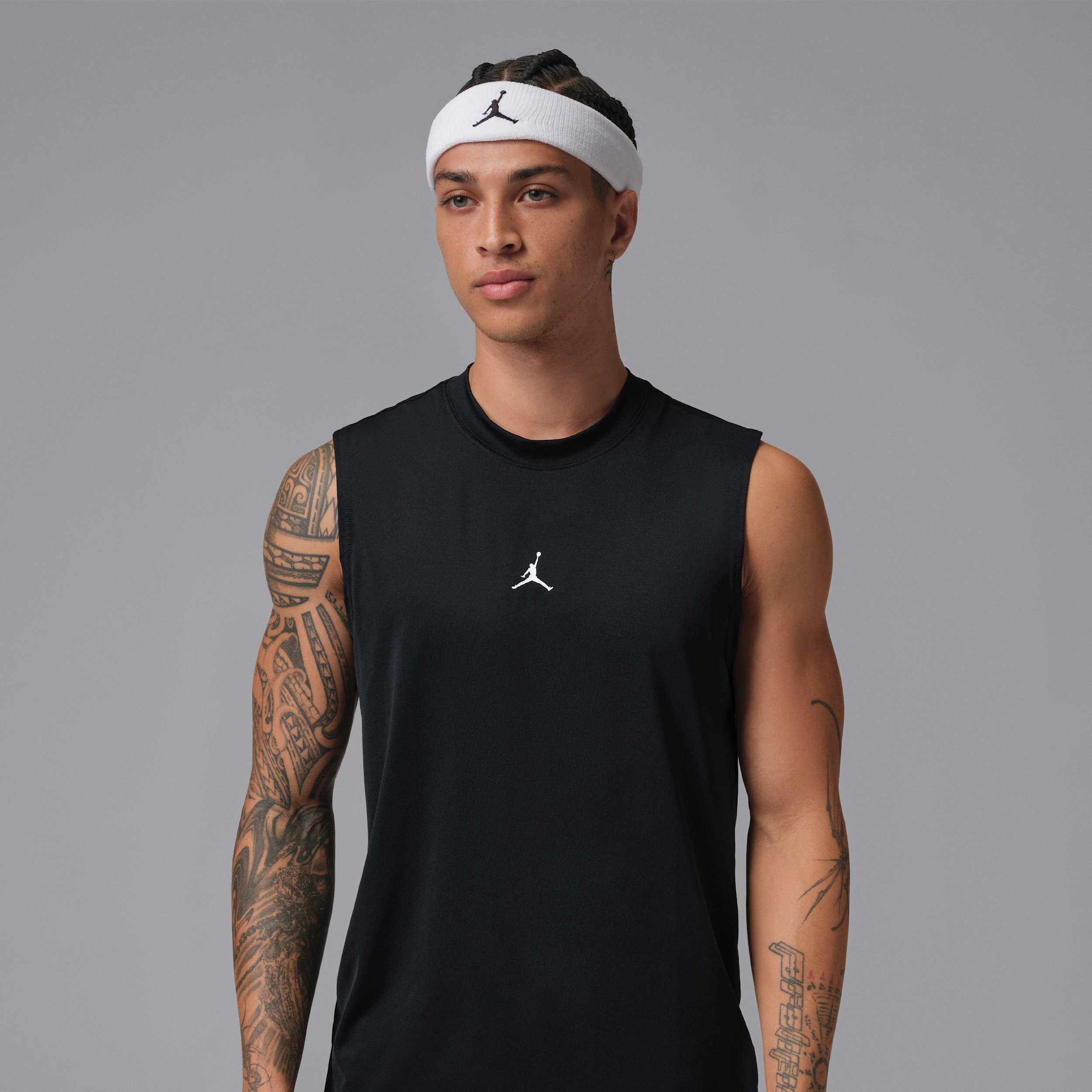 Men's Jordan Sport Essentials Dri-FIT Sleeveless Top in Black | IF0889-010