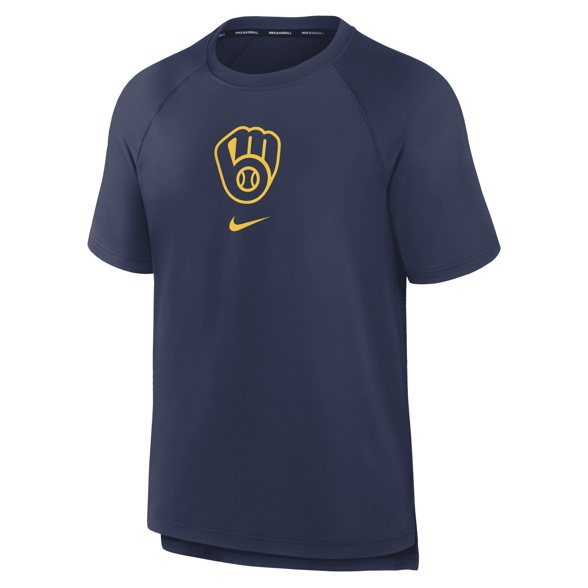 Nike Milwaukee Brewers Authentic Collection Pregame  Men's Dri-fit Mlb T-shirt In Blue
