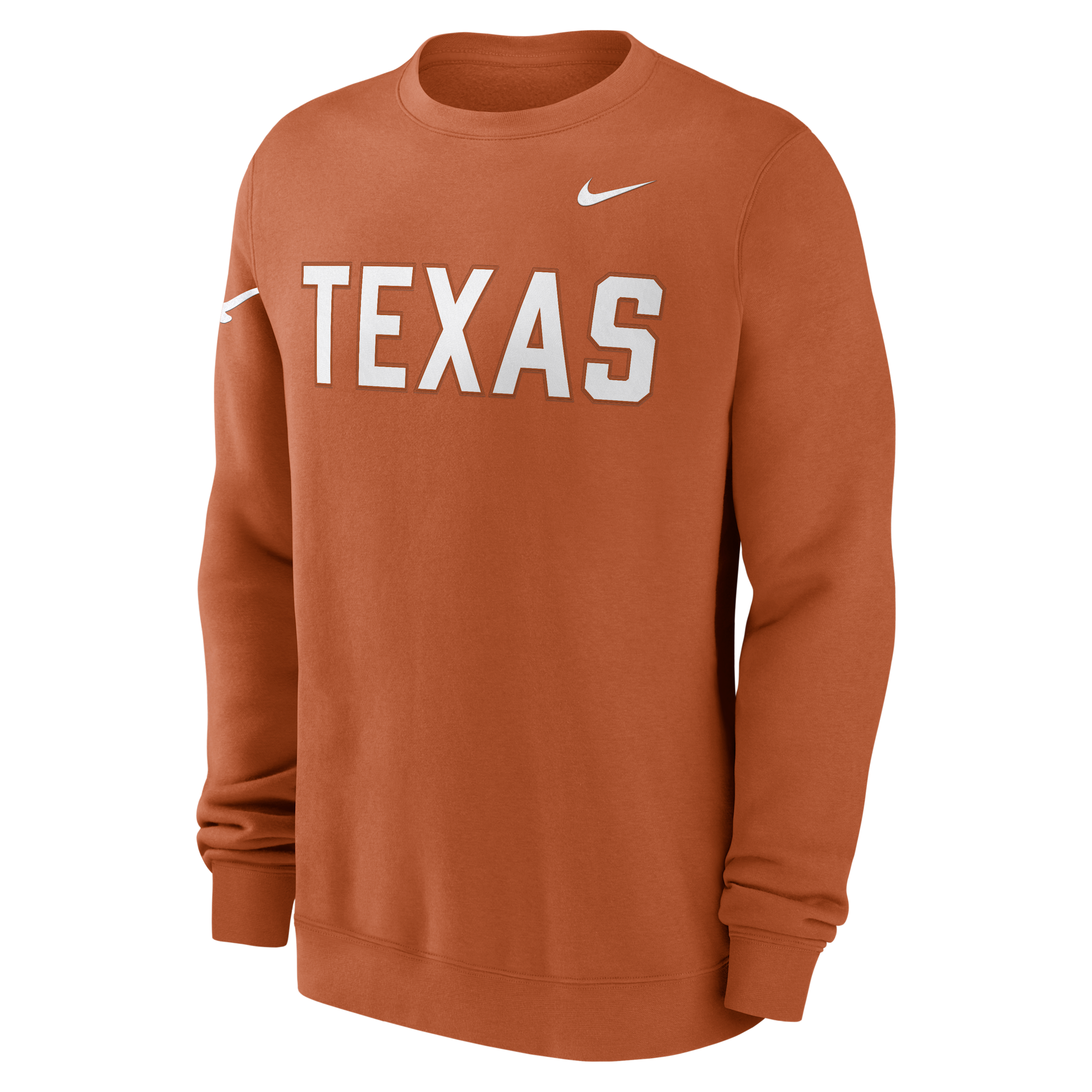 Nike Men's Texas Orange Texas Longhorns 2026 Sideline Club Sweatshirt - Texas Orange