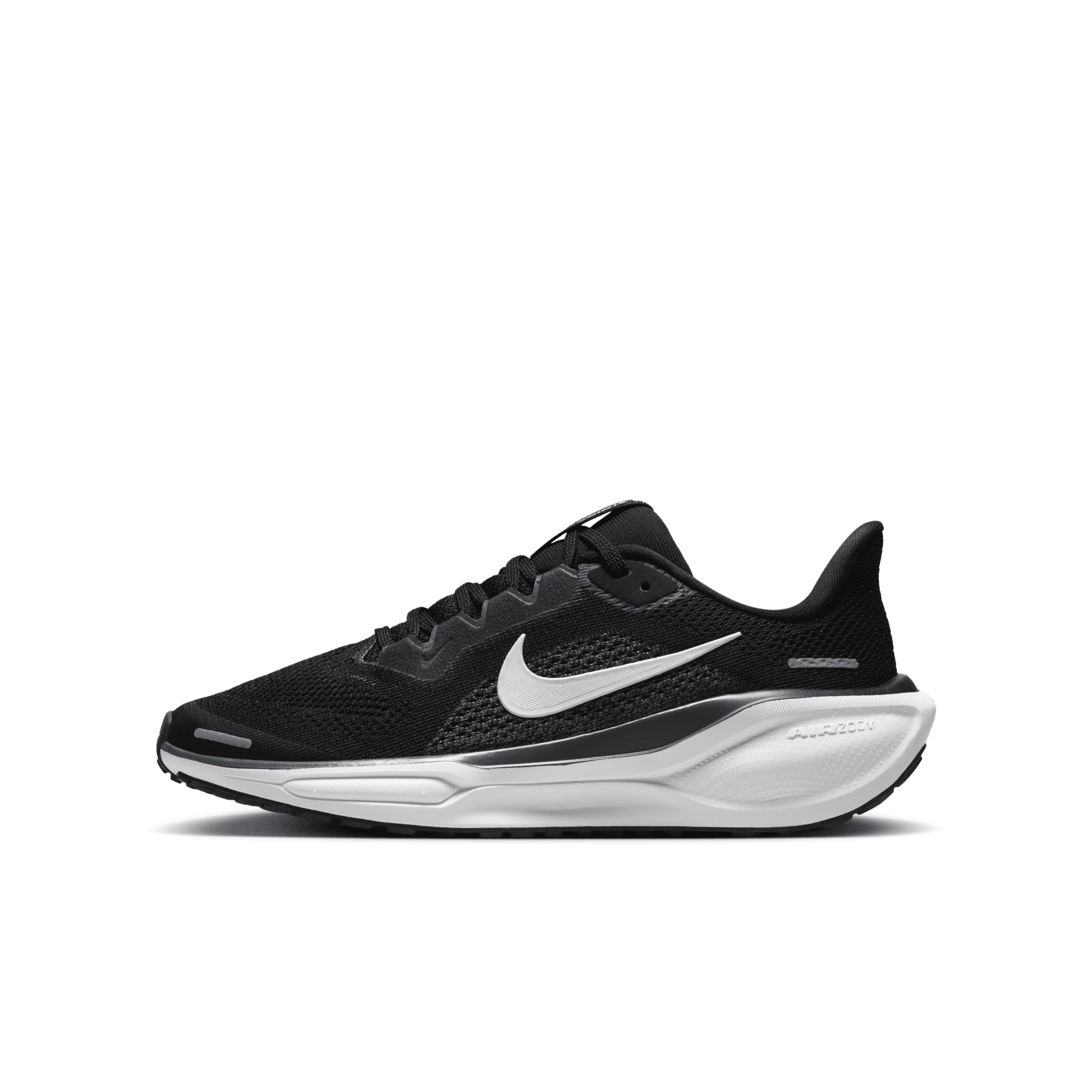 Nike Pegasus 41 Big Kids' Road Running Shoes In Black