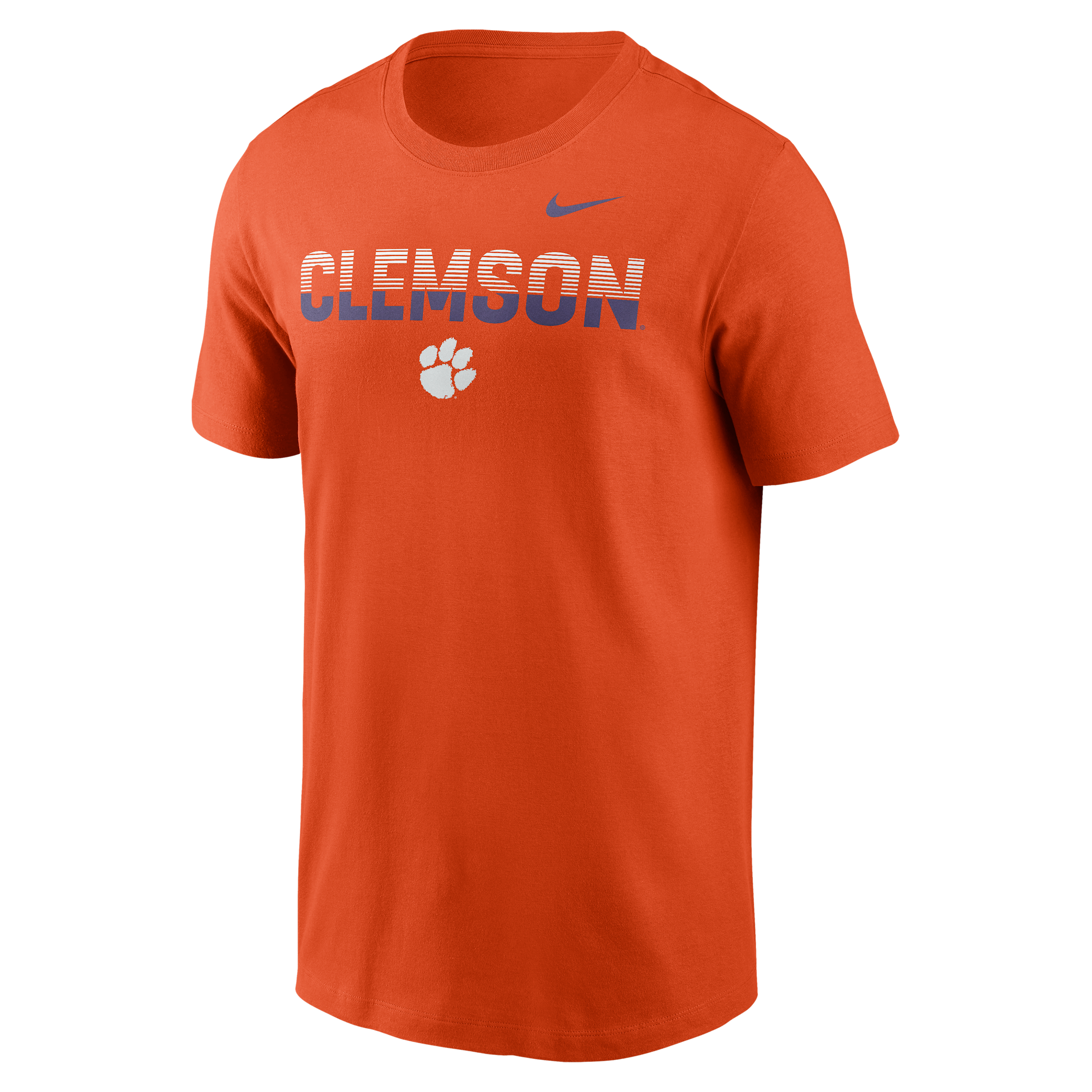 Clemson Primetime Kinetic Nike Men's College T-Shirt in Orange | N19989MCLN-59L