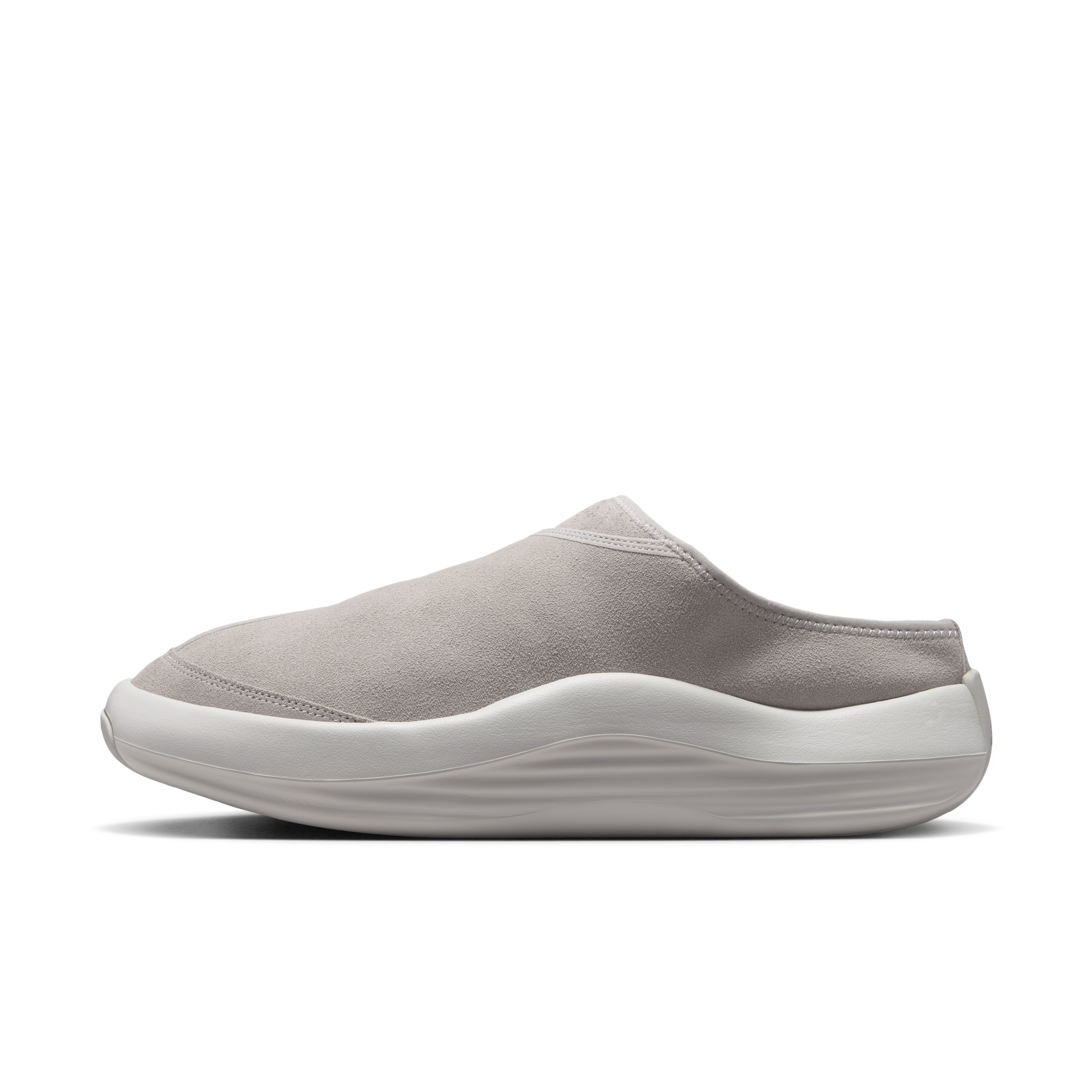 Jordan Men's Future Mules in Light Iron Ore/Swan/Legend Medium Brown Size: 12.0