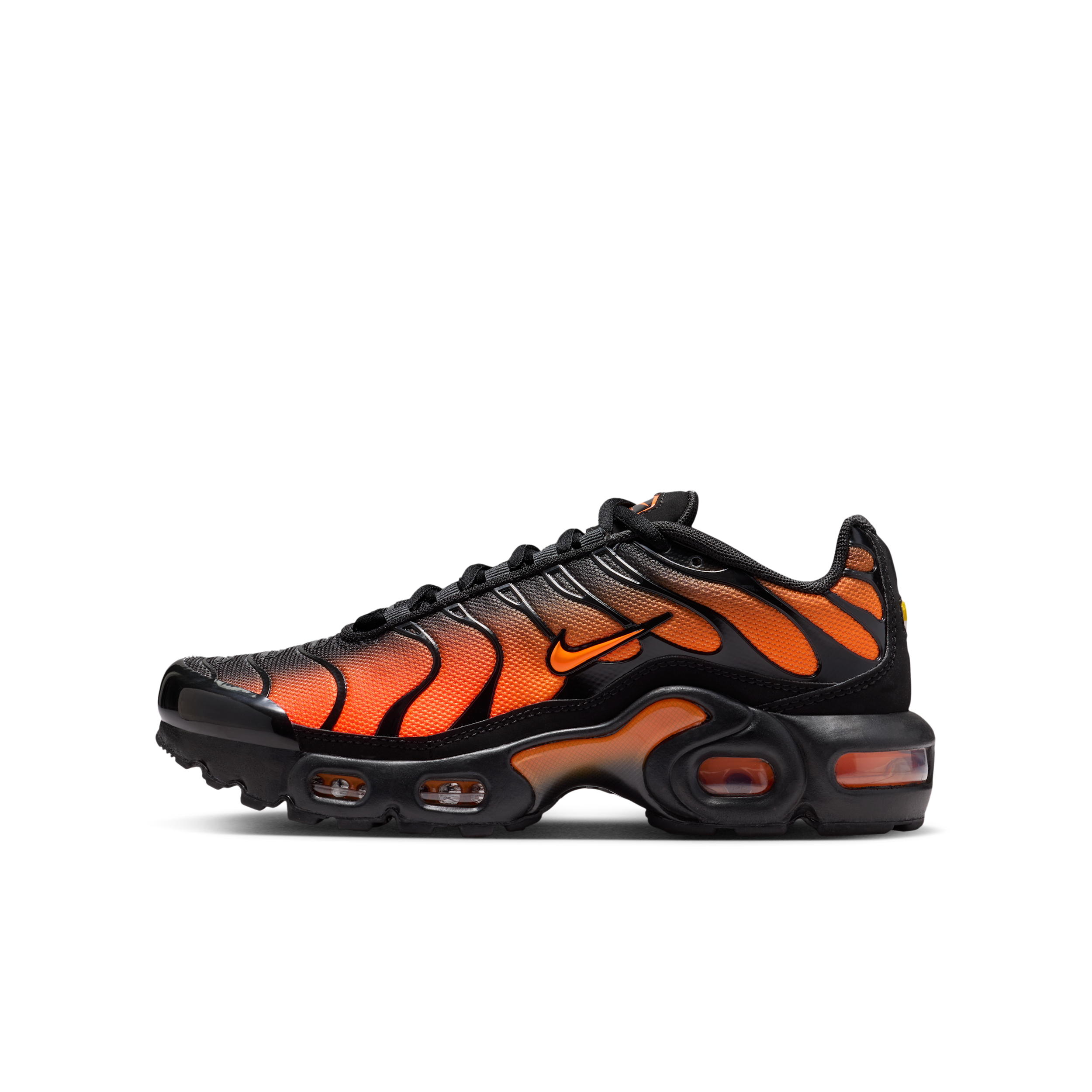 Nike Air Max Plus Big Kids' Shoes in Black | CD0609-041