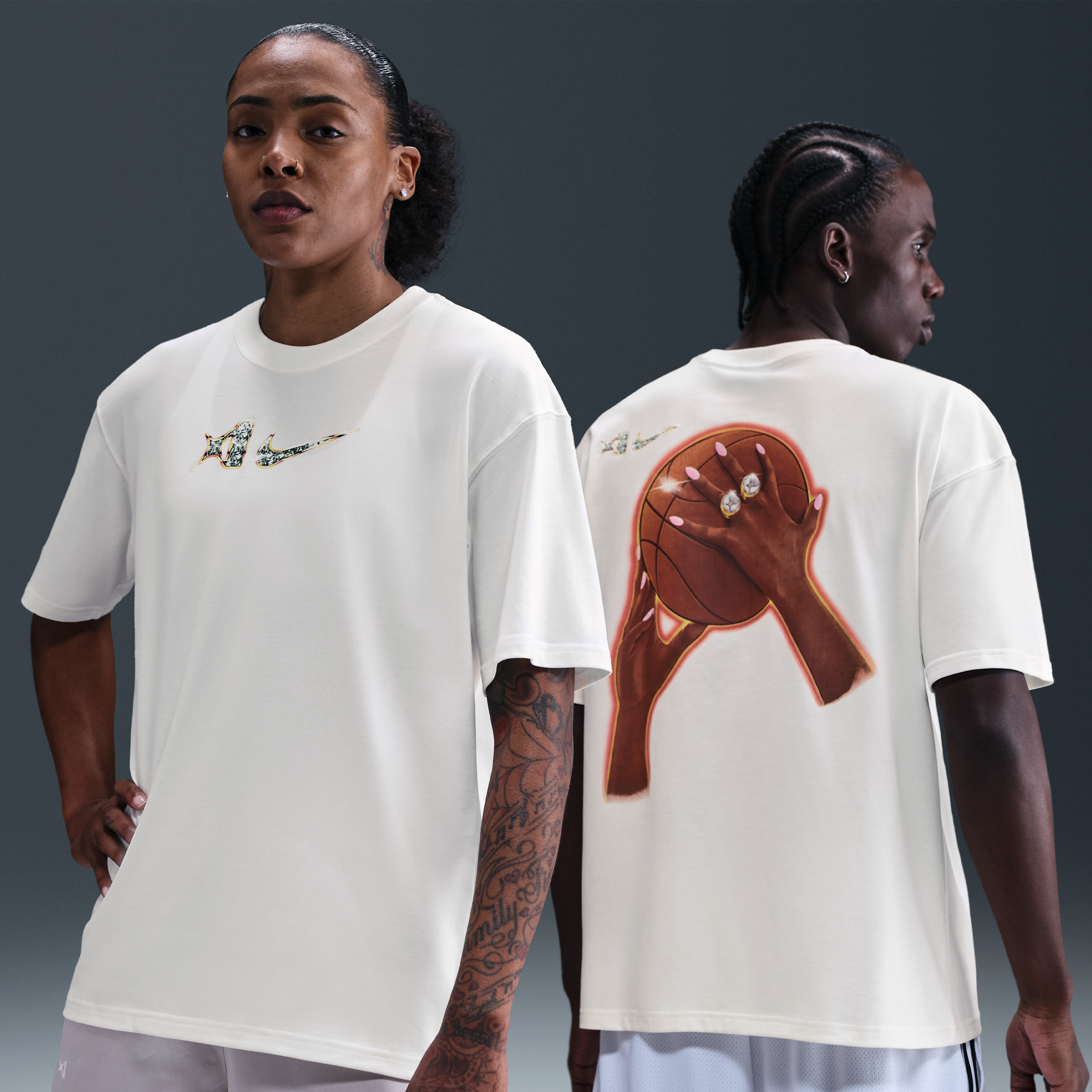 Nike Men's A'ja Wilson Dri-fit Basketball T-shirt In White