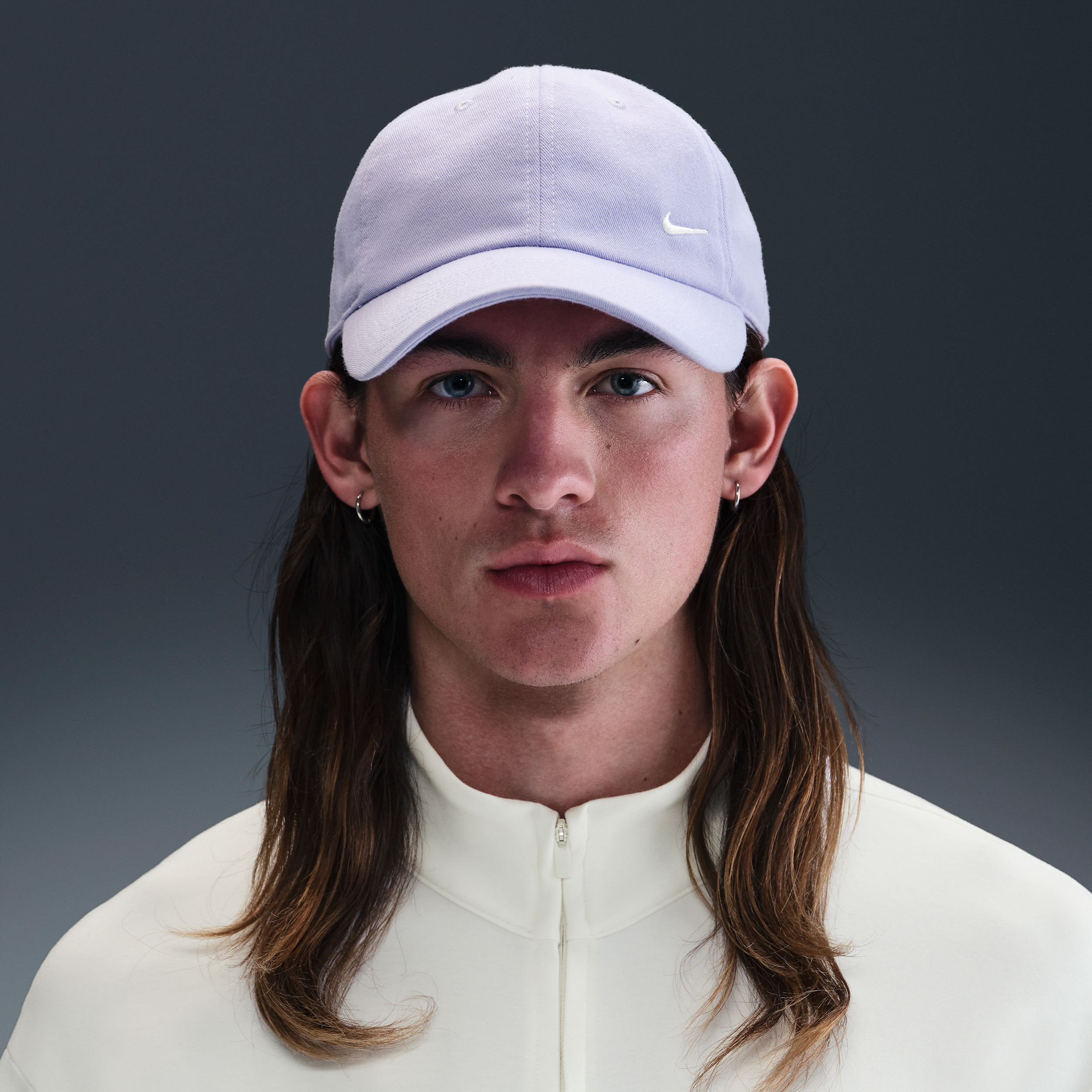 Nike Unisex Club Unstructured Cap In Purple