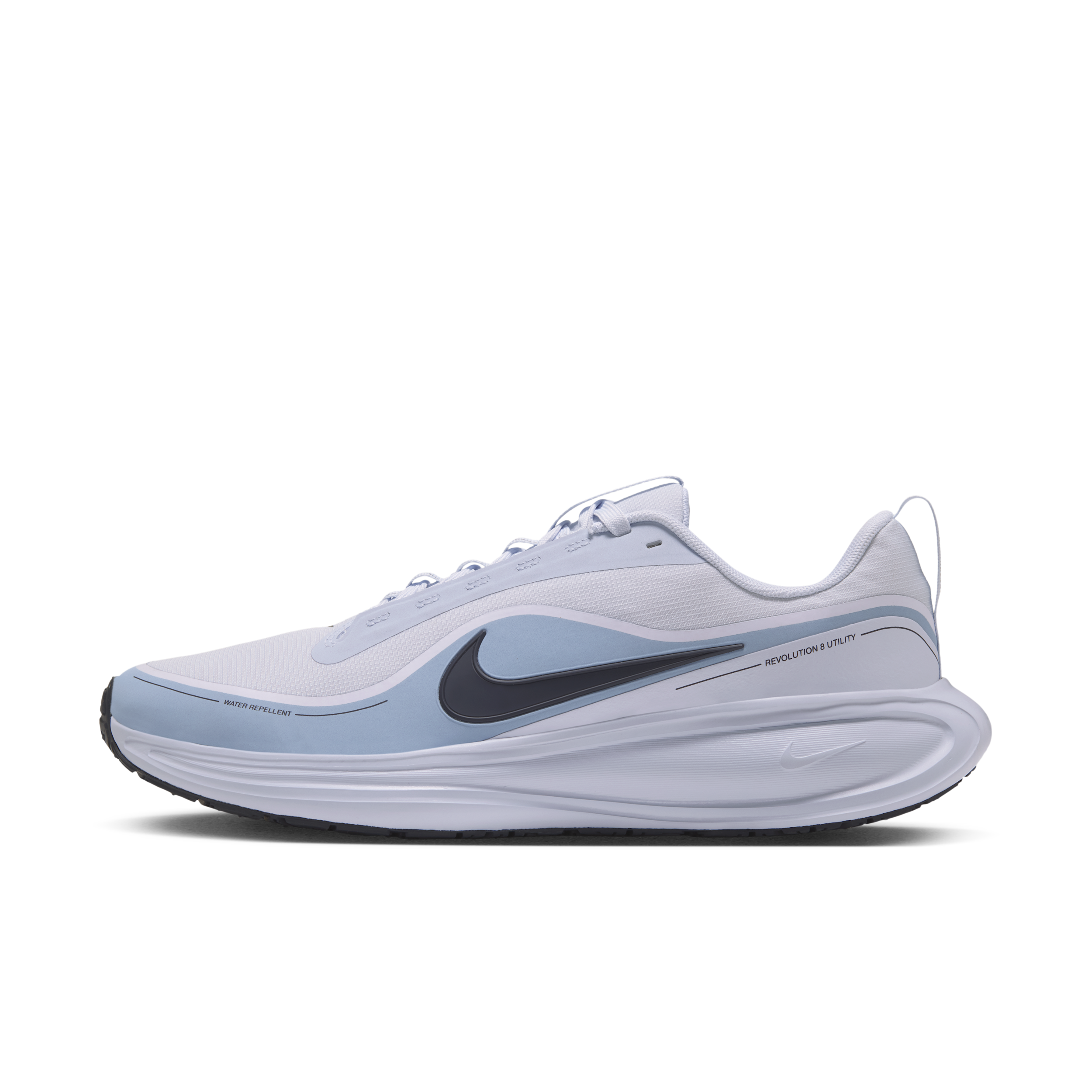 Nike Men's Revolution 8 Utility Road Running Shoes in Grey | IR0890-015