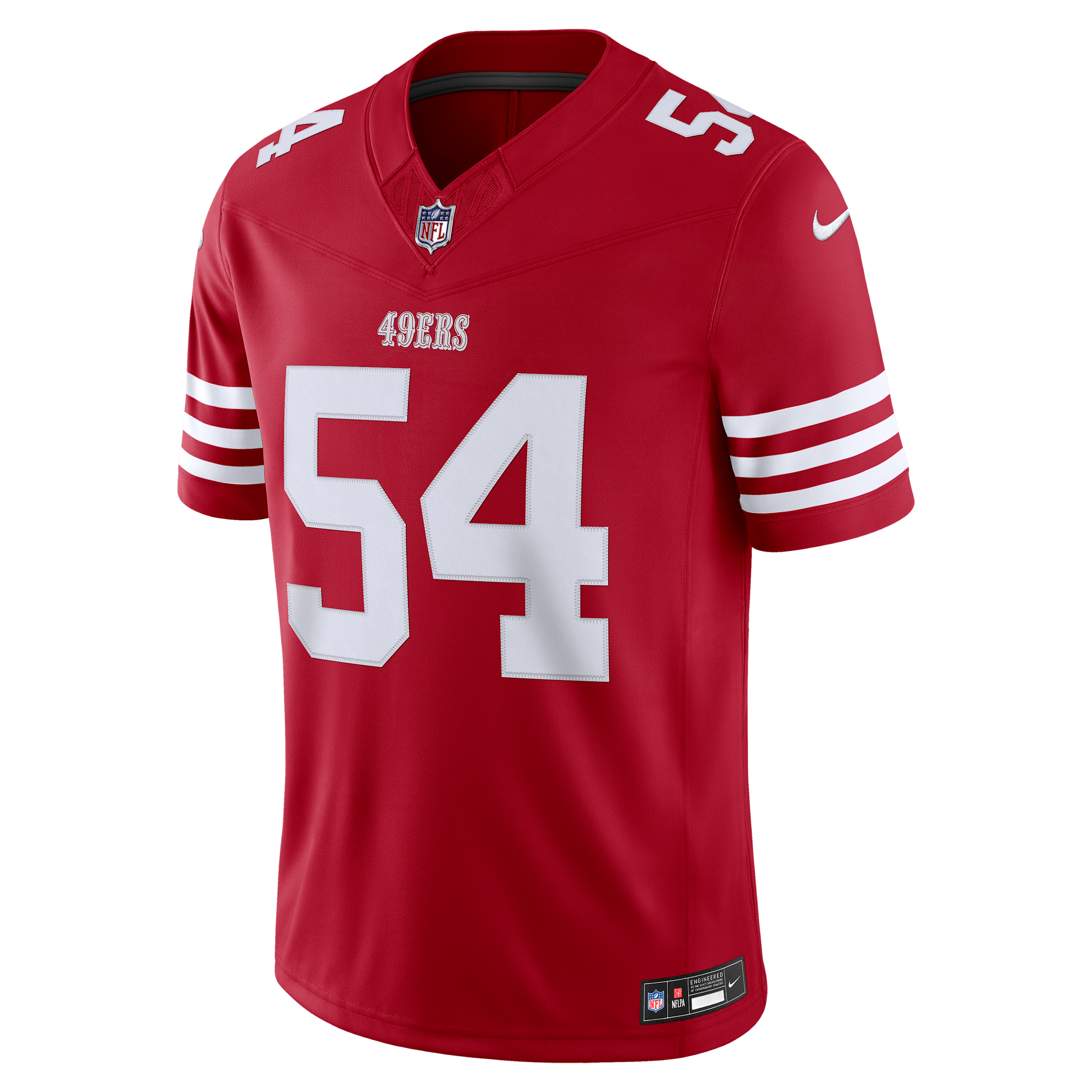 Fred Warner San Francisco 49ers Nike Men's Dri-FIT NFL Stitched Limited Jersey in Red | 37NMSALH9BF-YF1