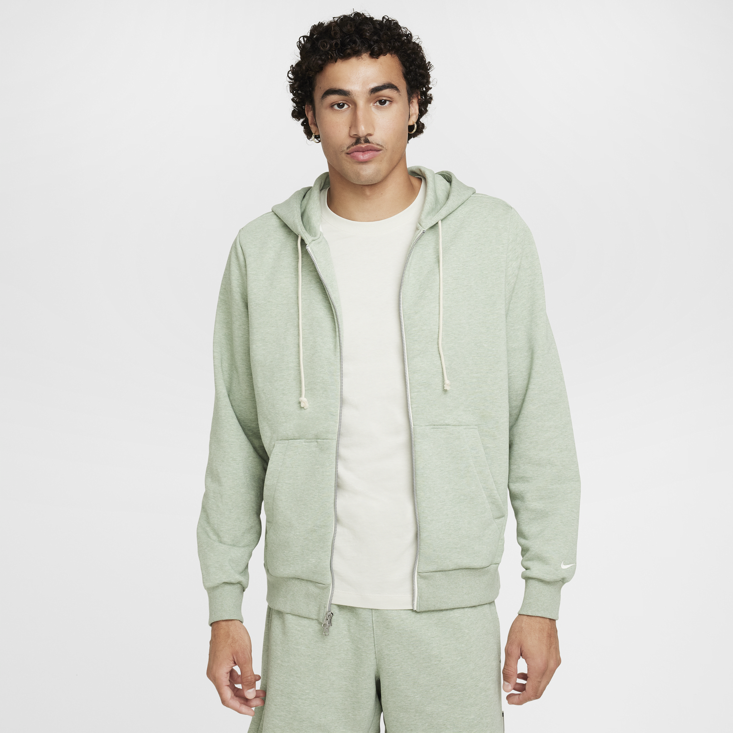 NIKE MEN'S STANDARD ISSUE DRI-FIT FULL-ZIP BASKETBALL HOODIE 1015572262