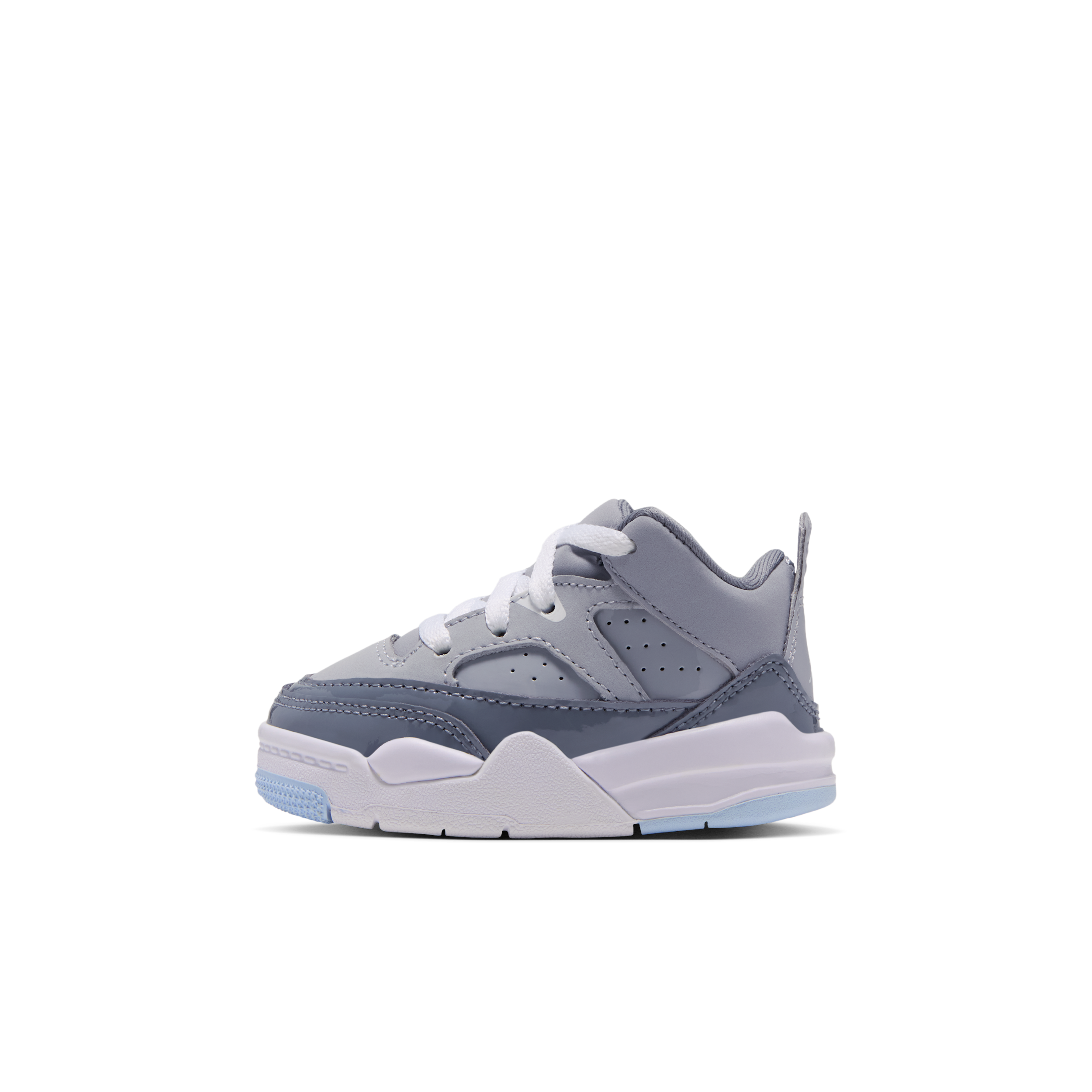Jordan Kids Toddler Air Son of Mars Low Casual Shoes in Cool Grey/White/Wolf Grey Size: 4.0