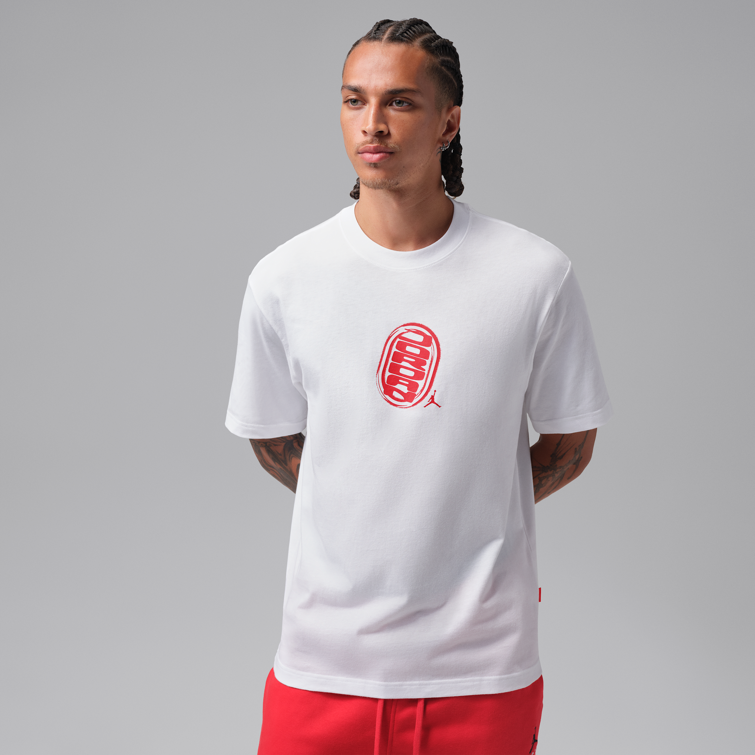 Men's Jordan Brooklyn T-Shirt in White | IR4902-100