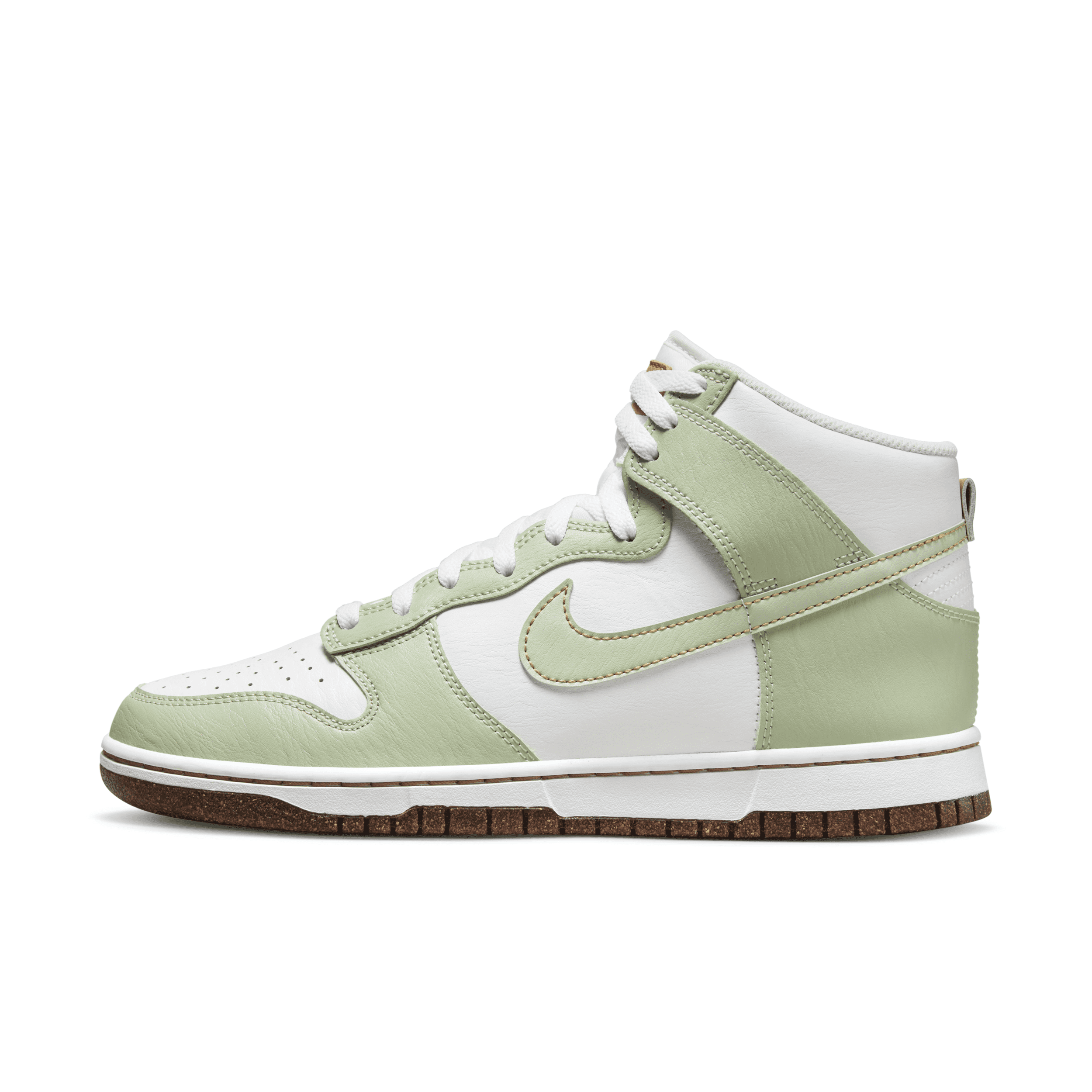 Nike Men's Dunk High Retro SE Shoes in Green, Size: 9.5 | DQ7680-300