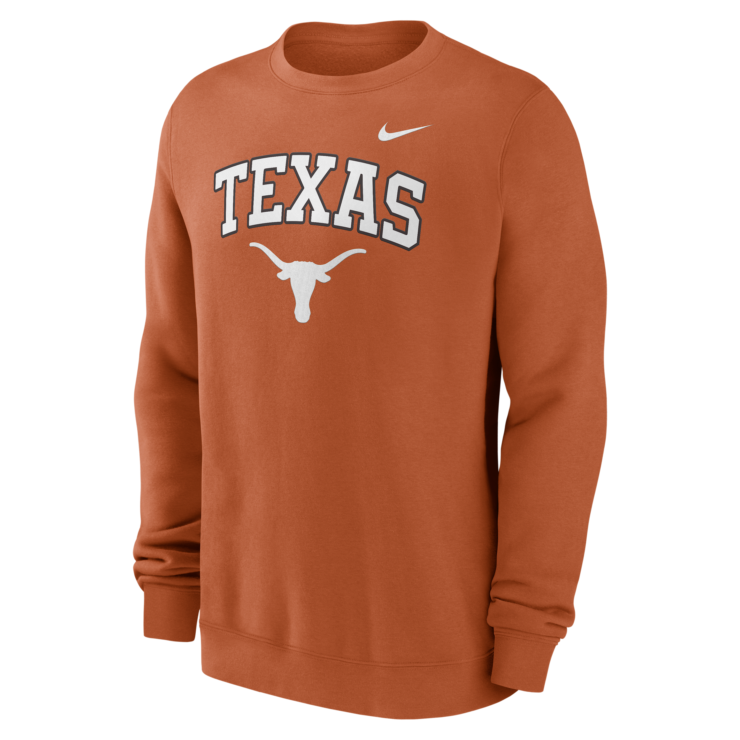 Nike Men's Texas Orange Texas Longhorns Arch Pullover Sweatshirt - Orange