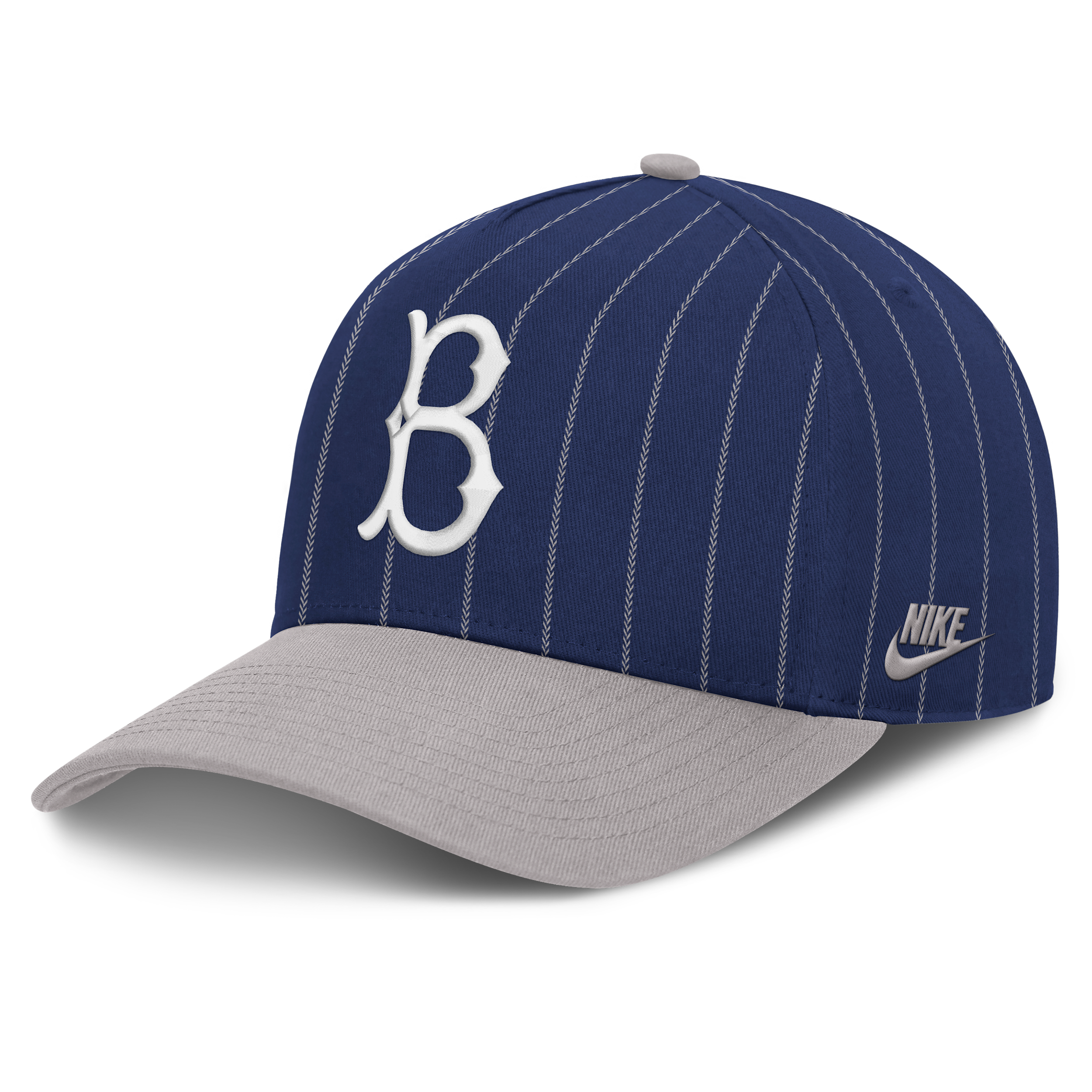 Brooklyn Dodgers Cooperstown Rise Nike Men's MLB A-Frame Adjustable Hat in Blue | NB1D0ISRKB-JC9