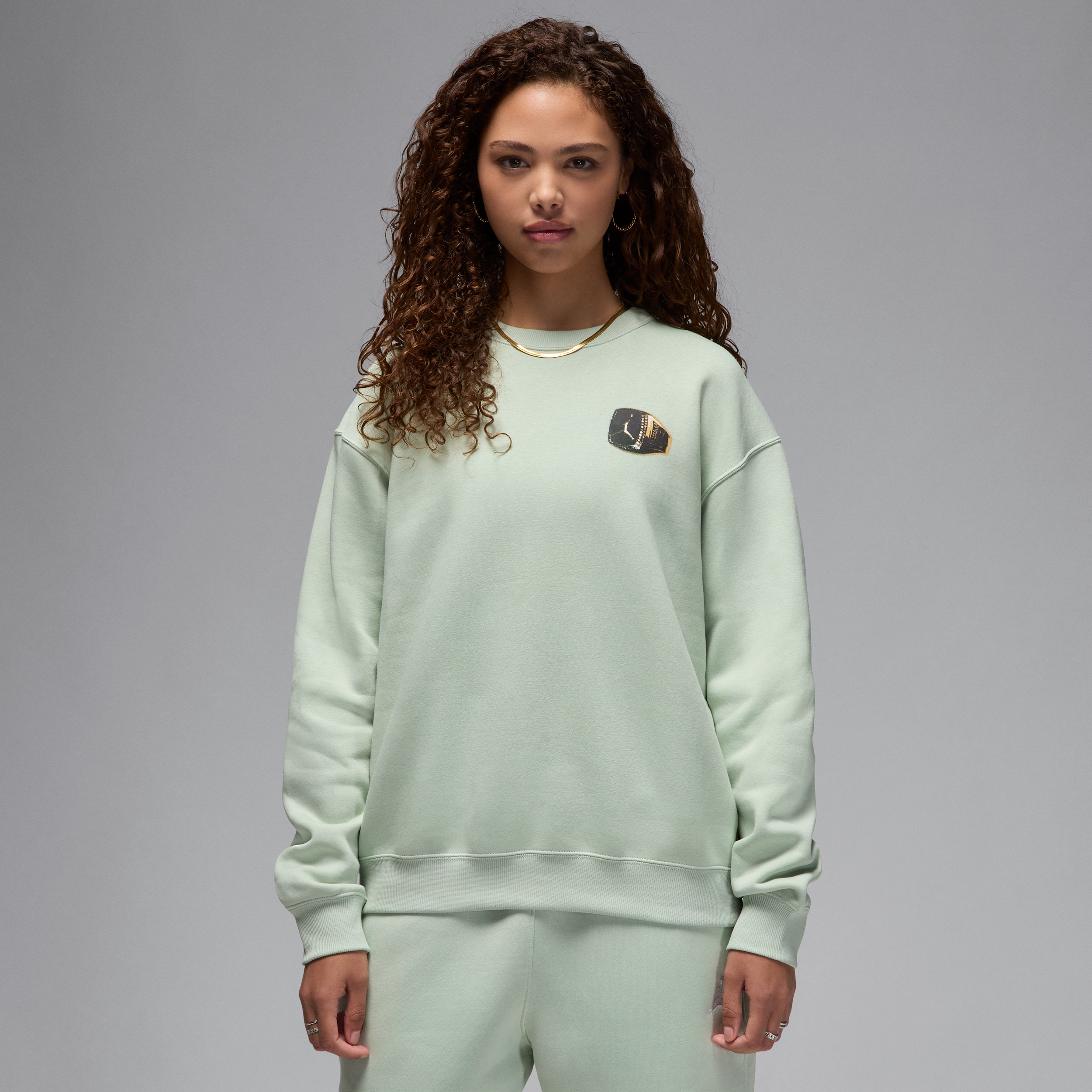 JORDAN WOMEN'S BROOKLYN FLEECE CREW-NECK SWEATSHIRT 1015647614